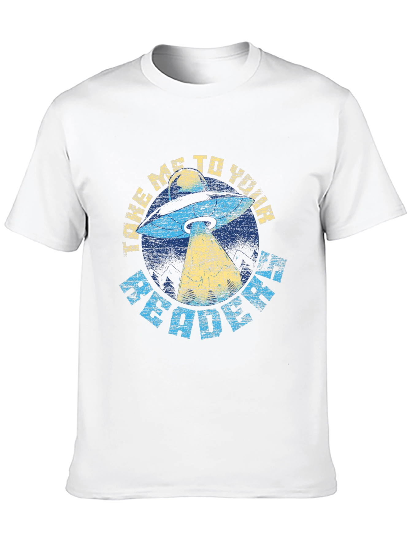 Take Me To Your Reader UFO Graphic Tee