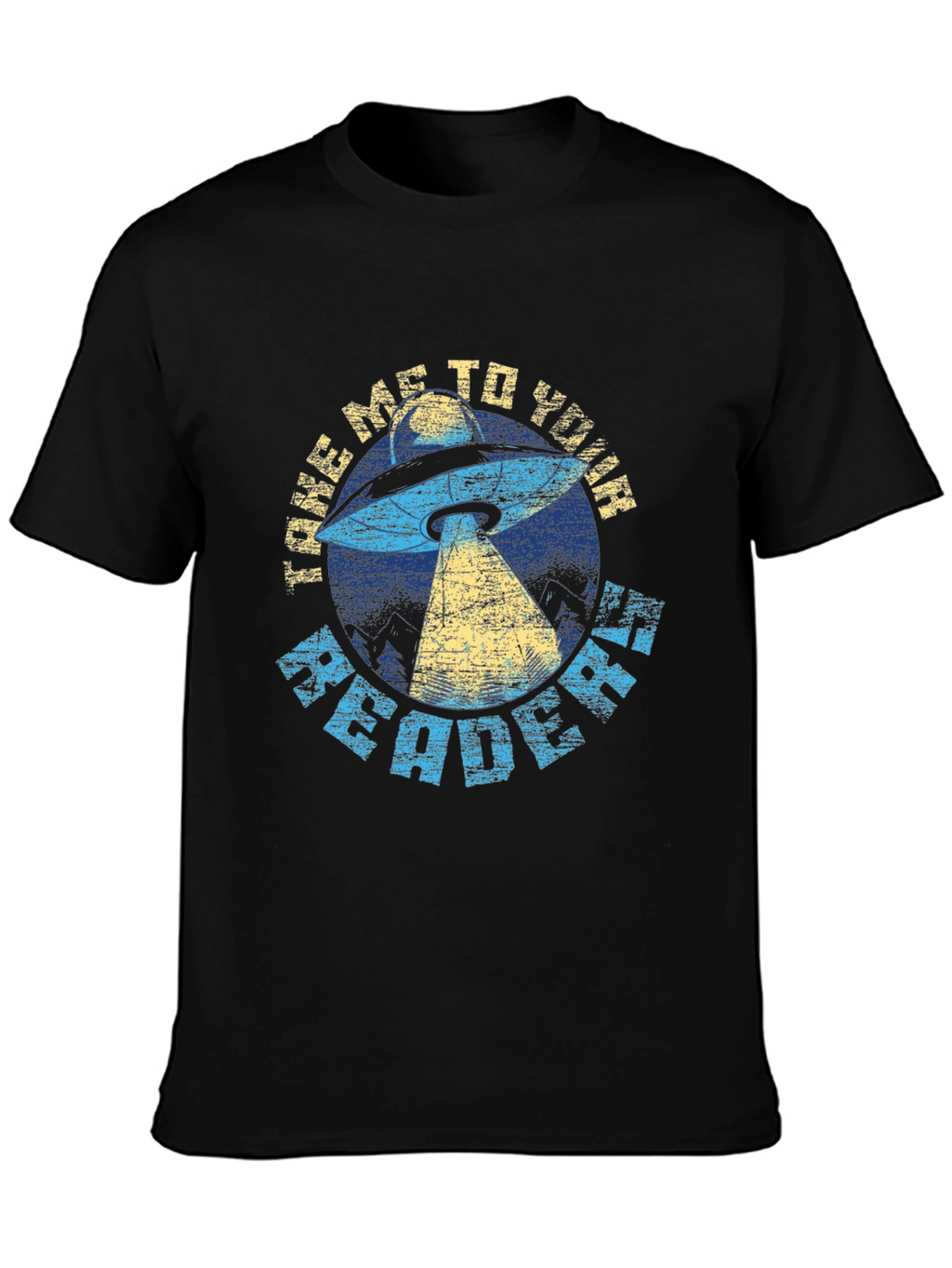 Take Me To Your Reader UFO Graphic Tee