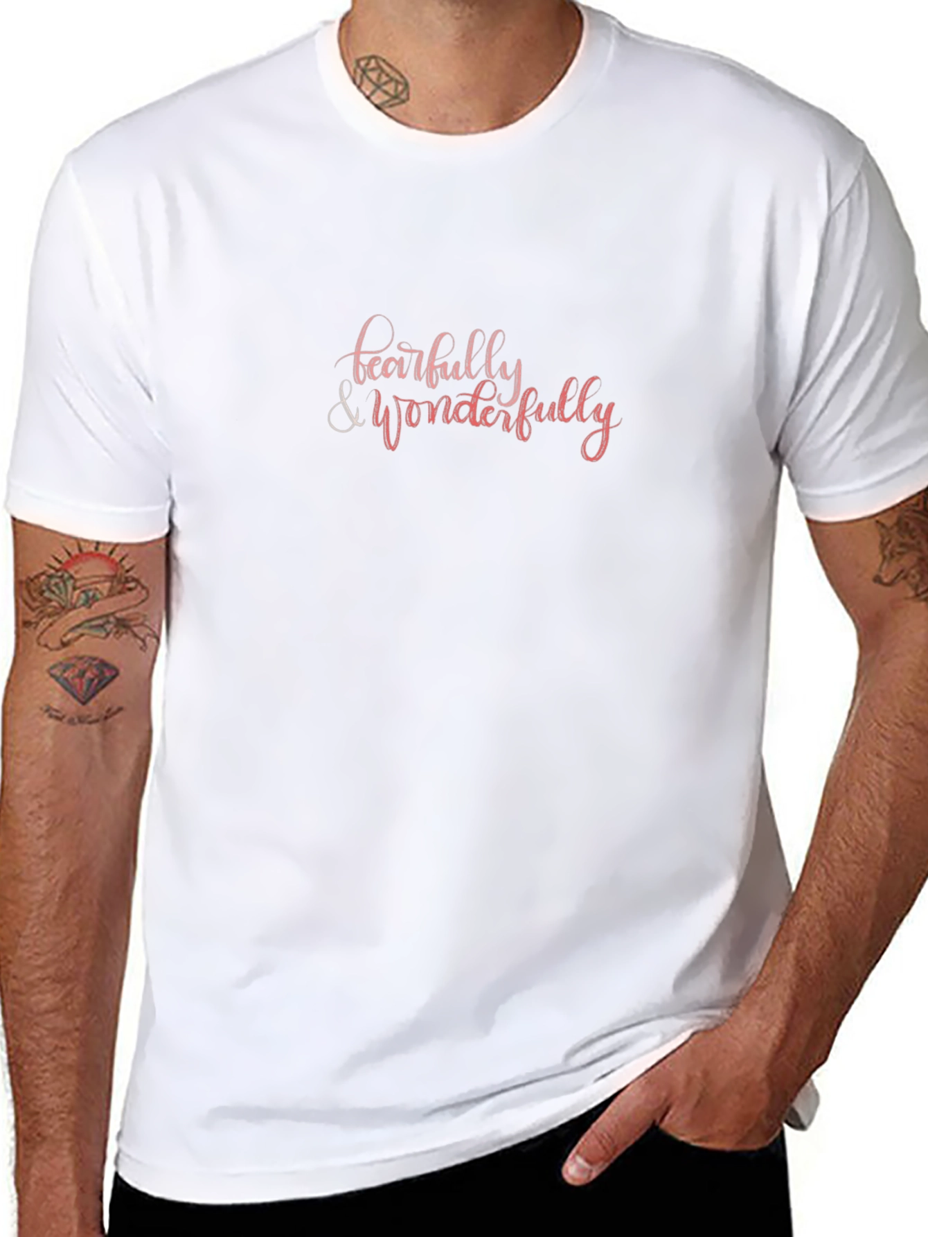 Fearfully & Wonderfully Made Black T-Shirt