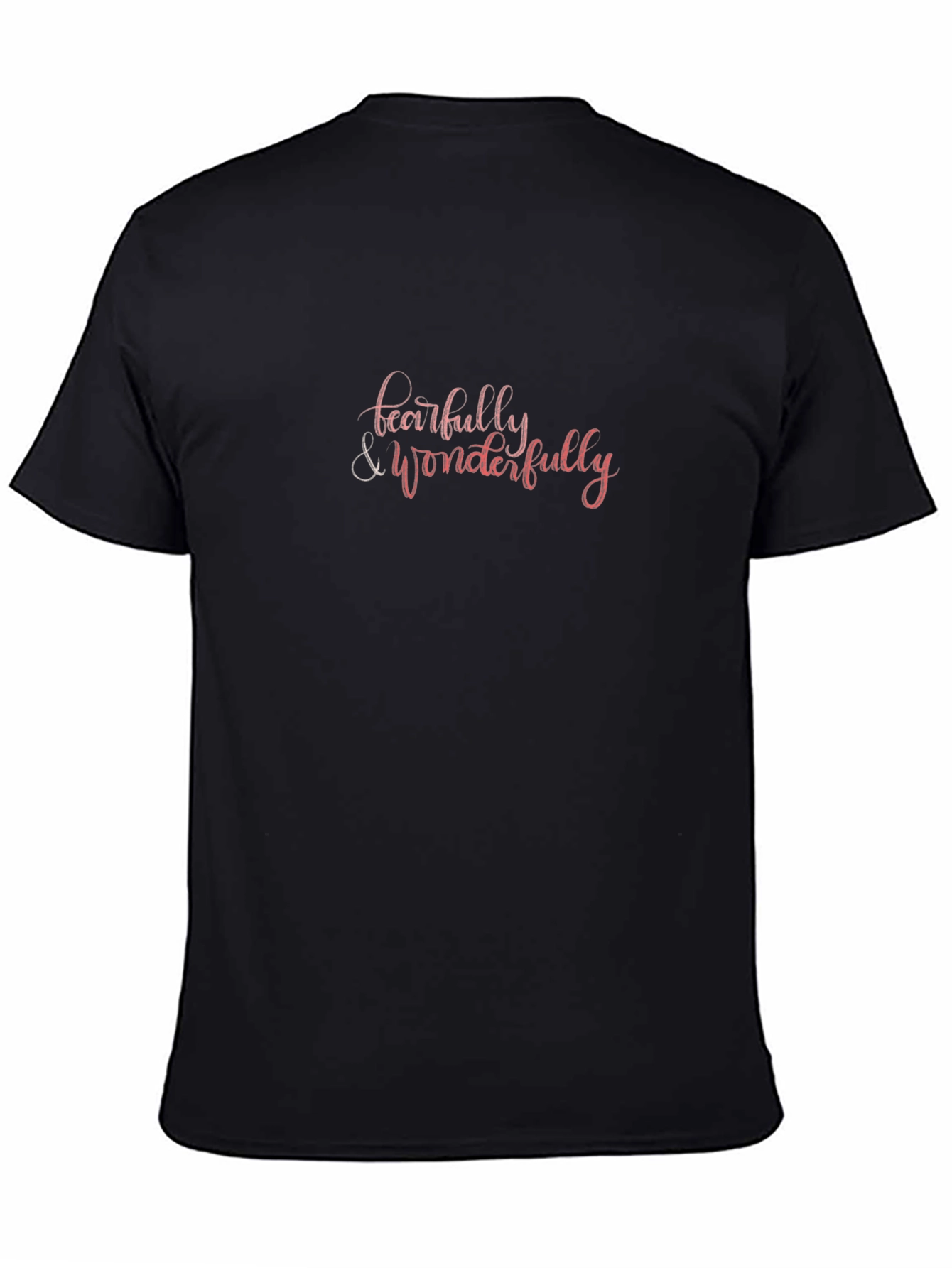 Fearfully & Wonderfully Made Black T-Shirt