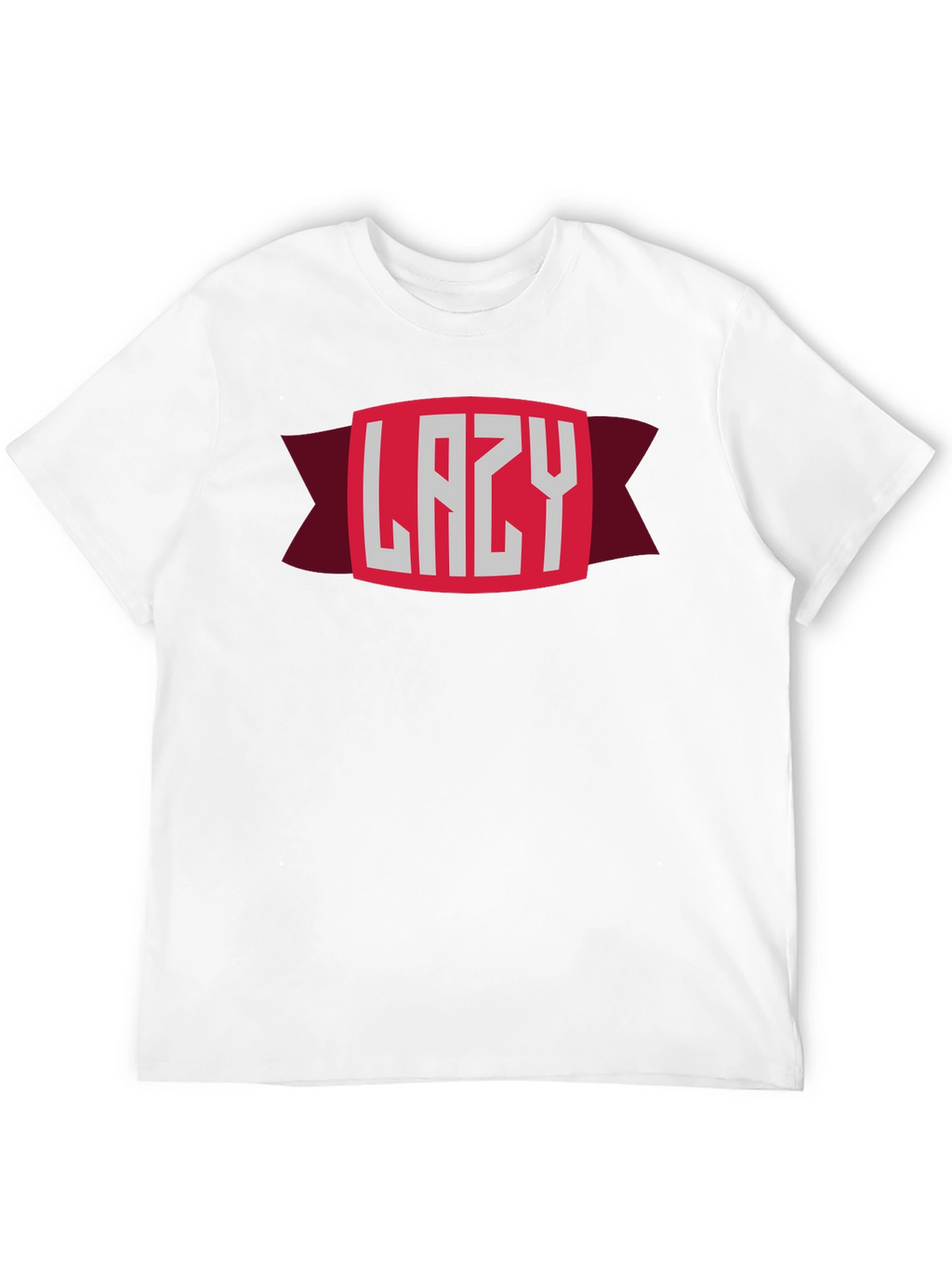Lazy Graphic T-Shirt - Mens Casual Tee