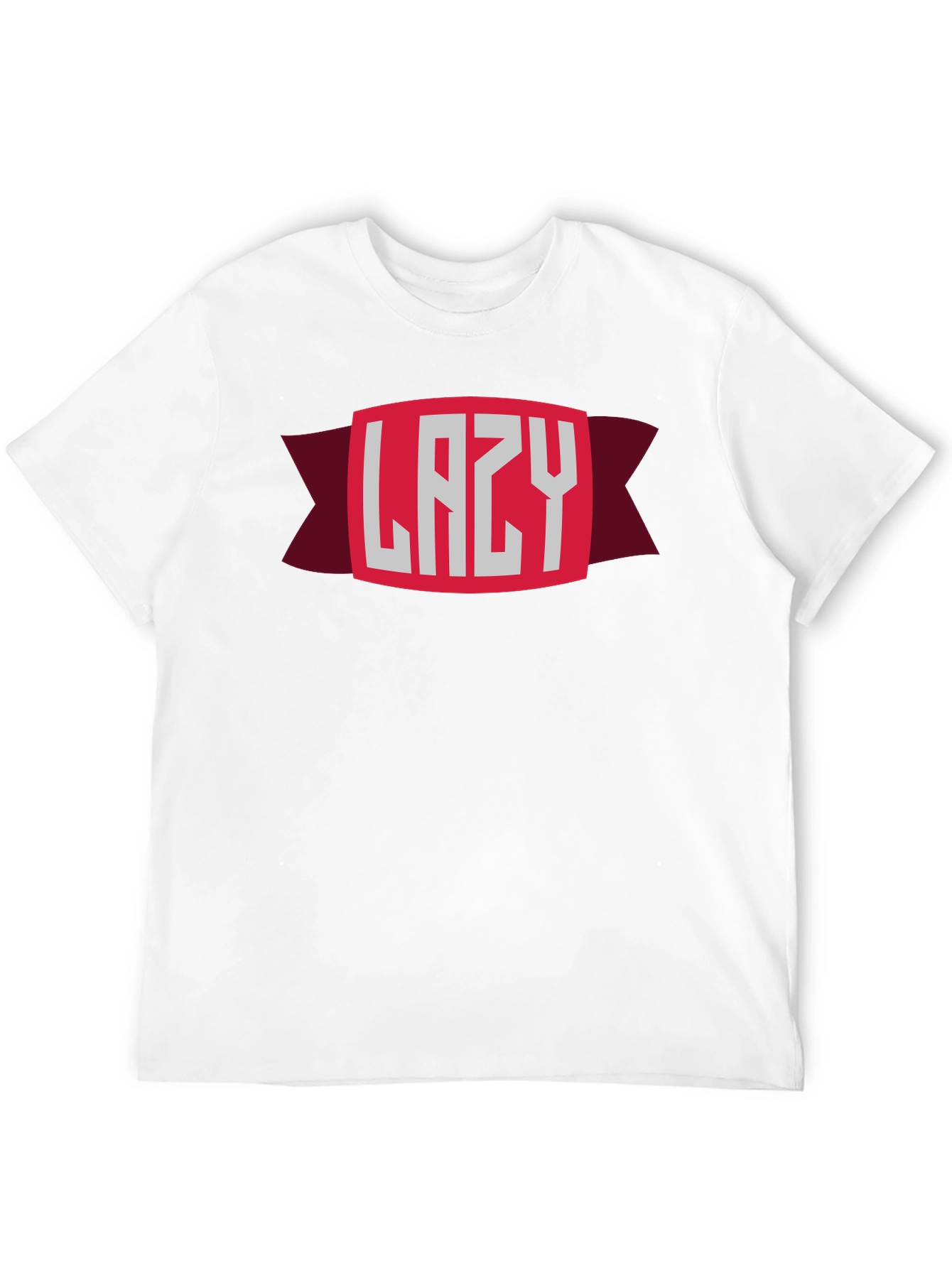 Lazy Graphic T-Shirt - Mens Casual Tee