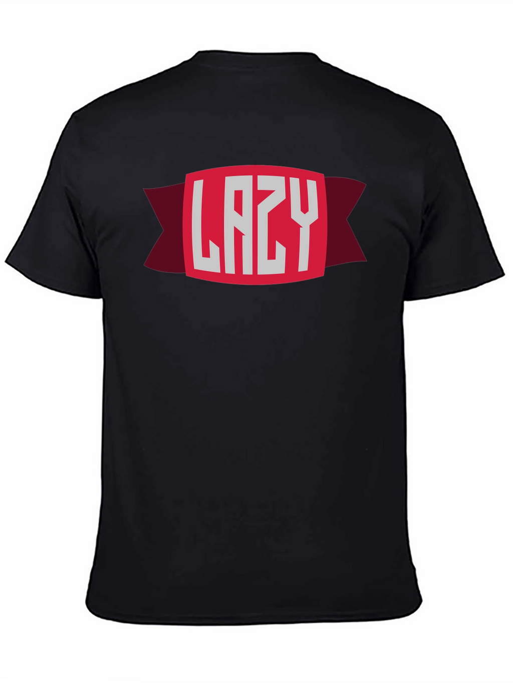Lazy Graphic T-Shirt - Mens Casual Tee