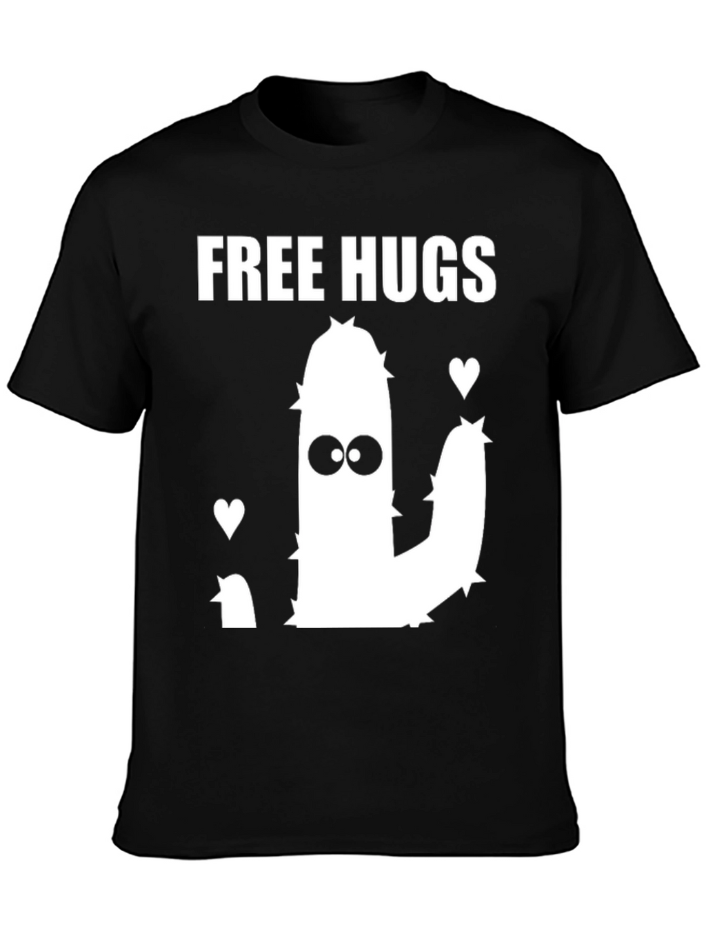 Free Hugs Cactus T-Shirt - Funny Graphic Tee