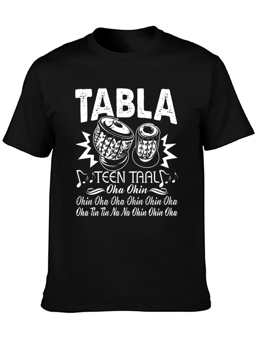 Tabla Music Graphic T-Shirt