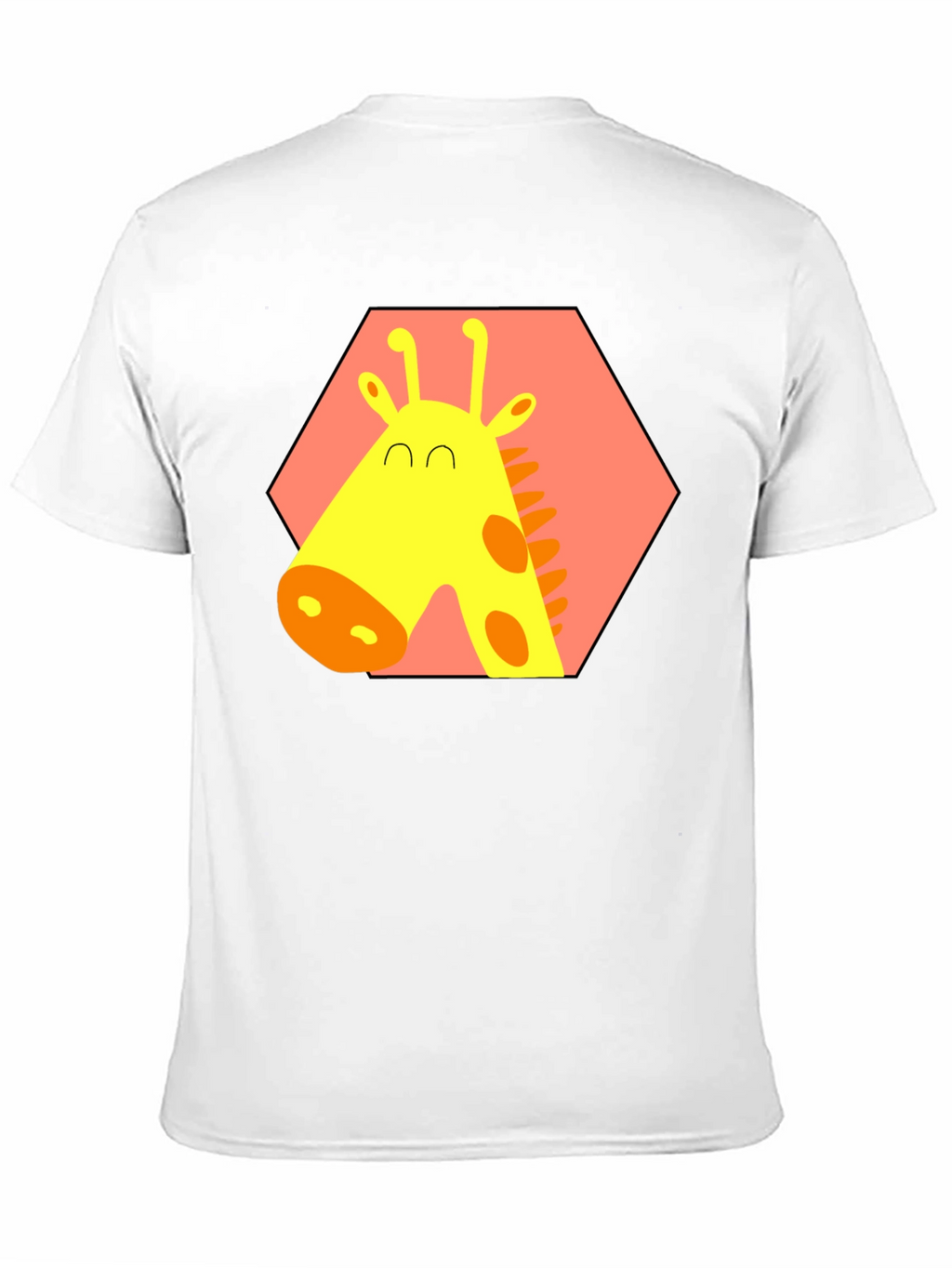 Giraffe Graphic Tee - Fun Animal Print Shirt