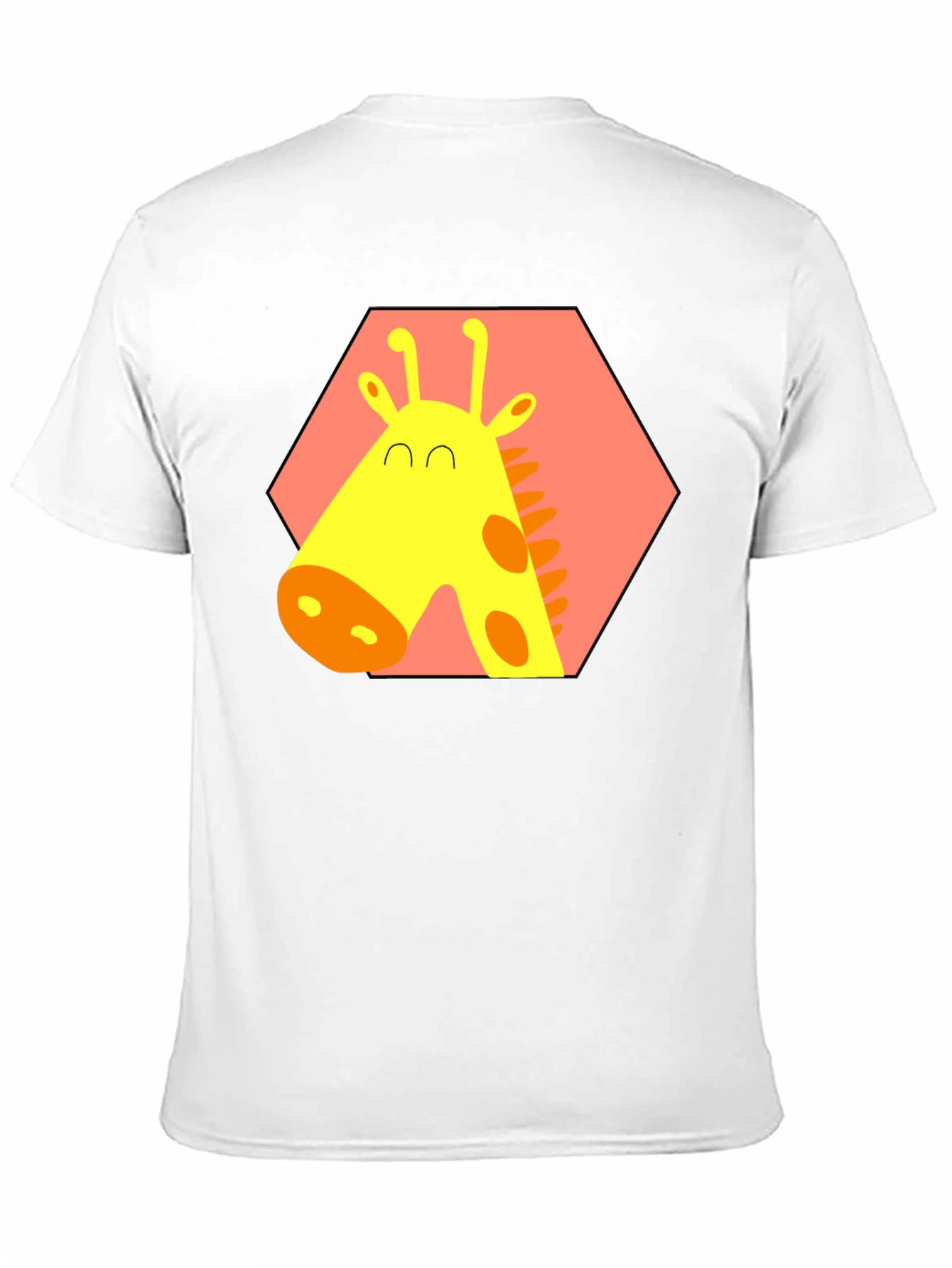 Giraffe Graphic Tee - Fun Animal Print Shirt