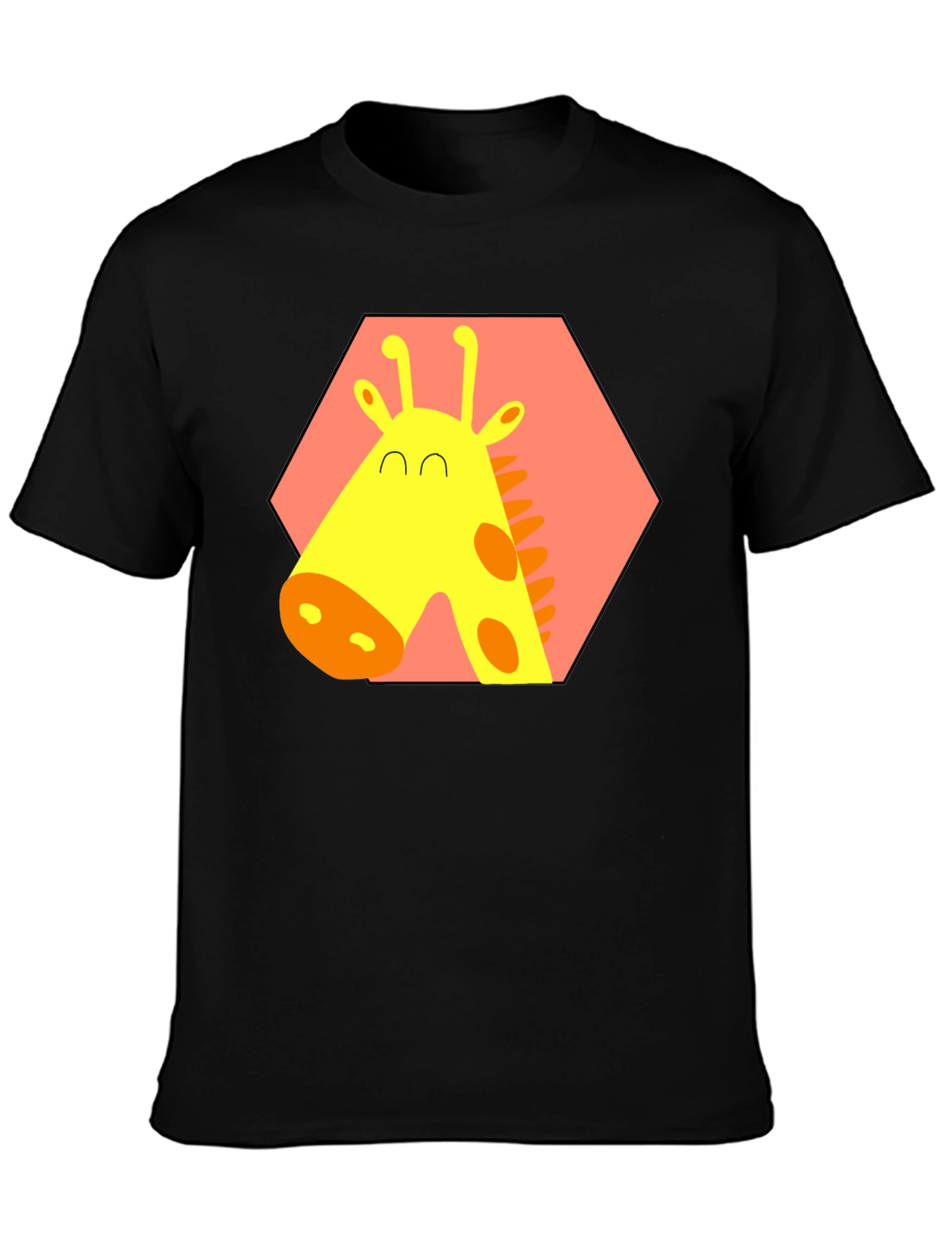 Giraffe Graphic Tee - Fun Animal Print Shirt