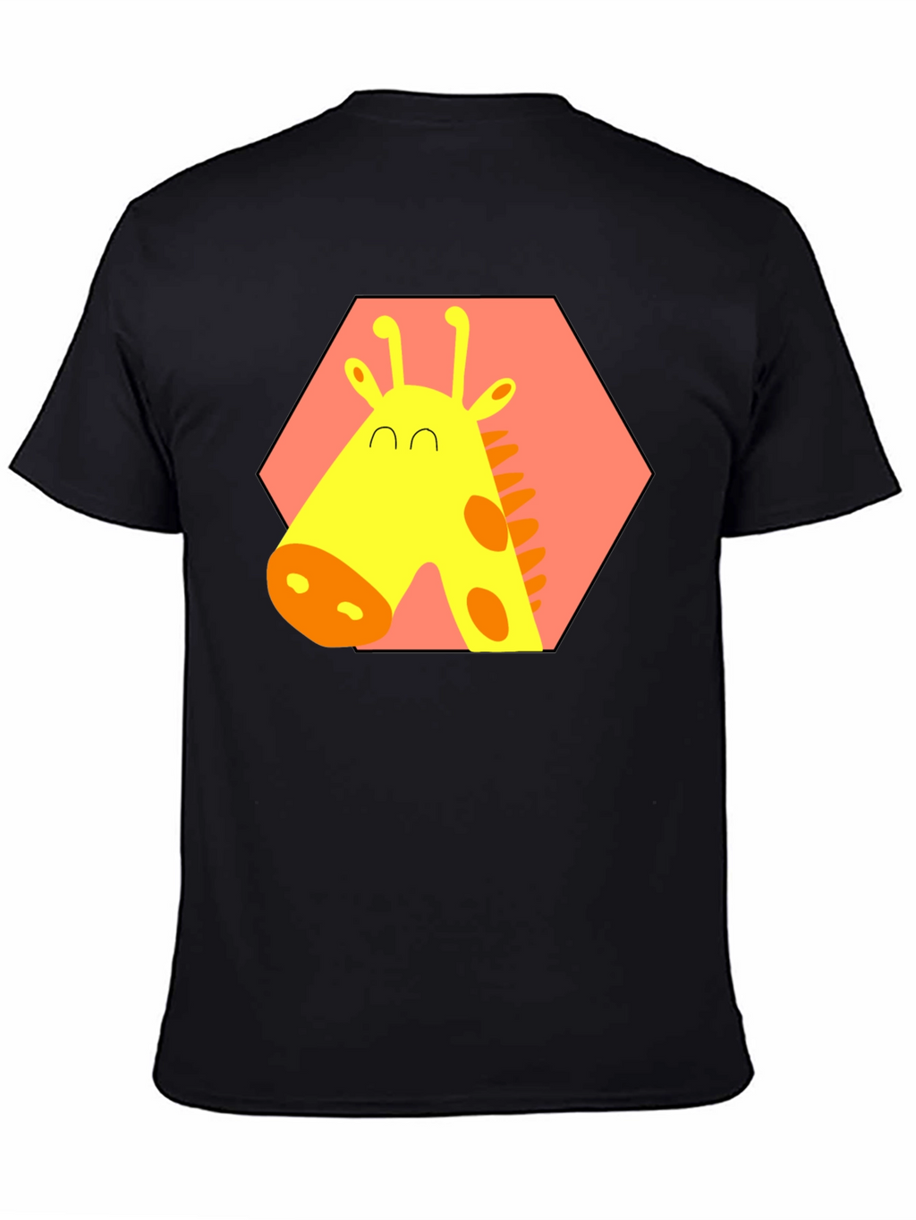 Giraffe Graphic Tee - Fun Animal Print Shirt