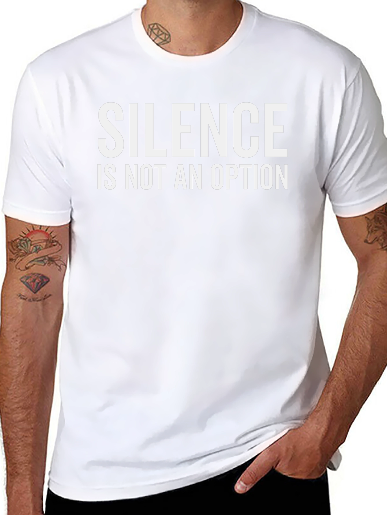 Silence Is Not An Option Graphic Tee