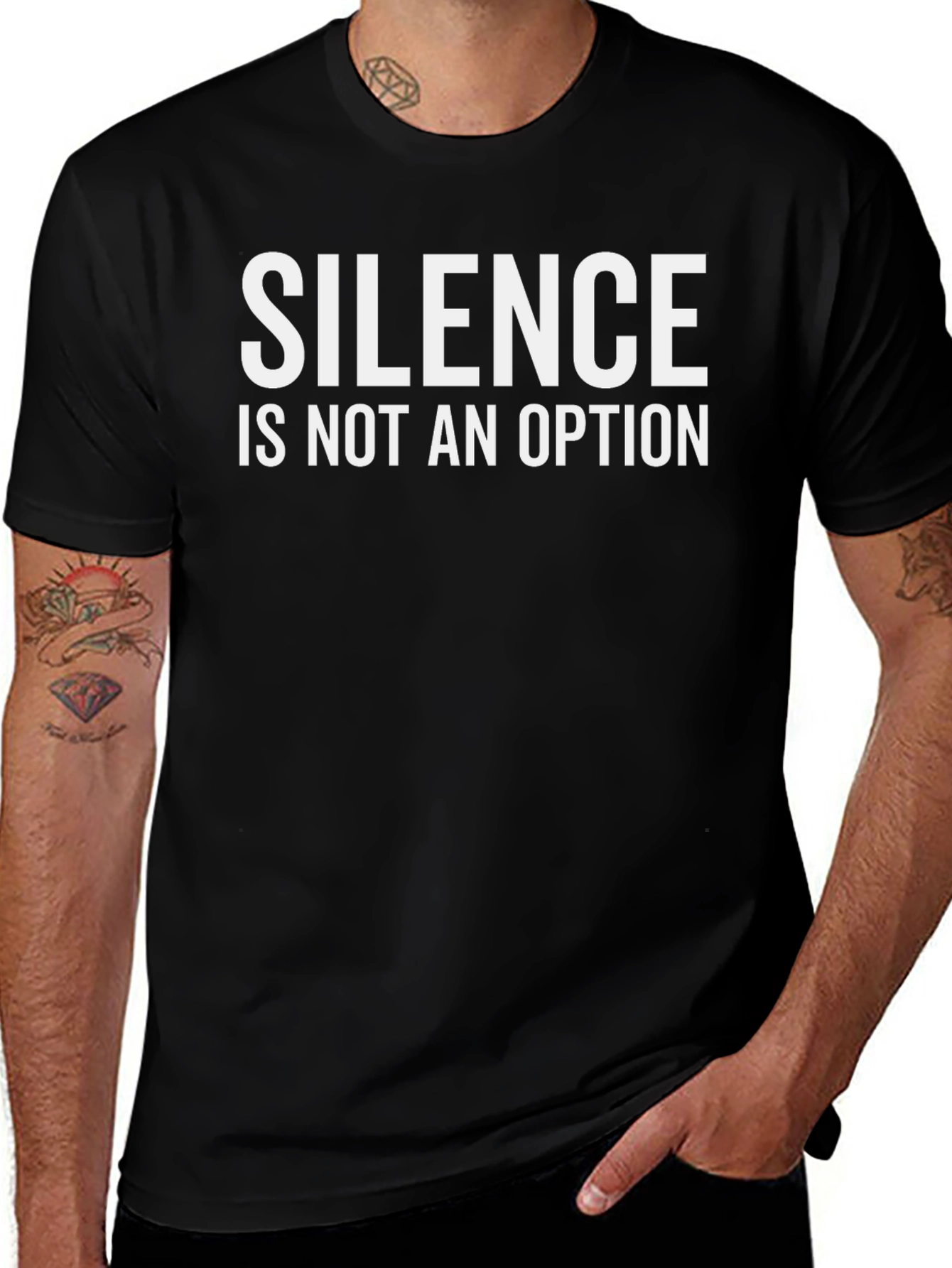 Silence Is Not An Option Graphic Tee
