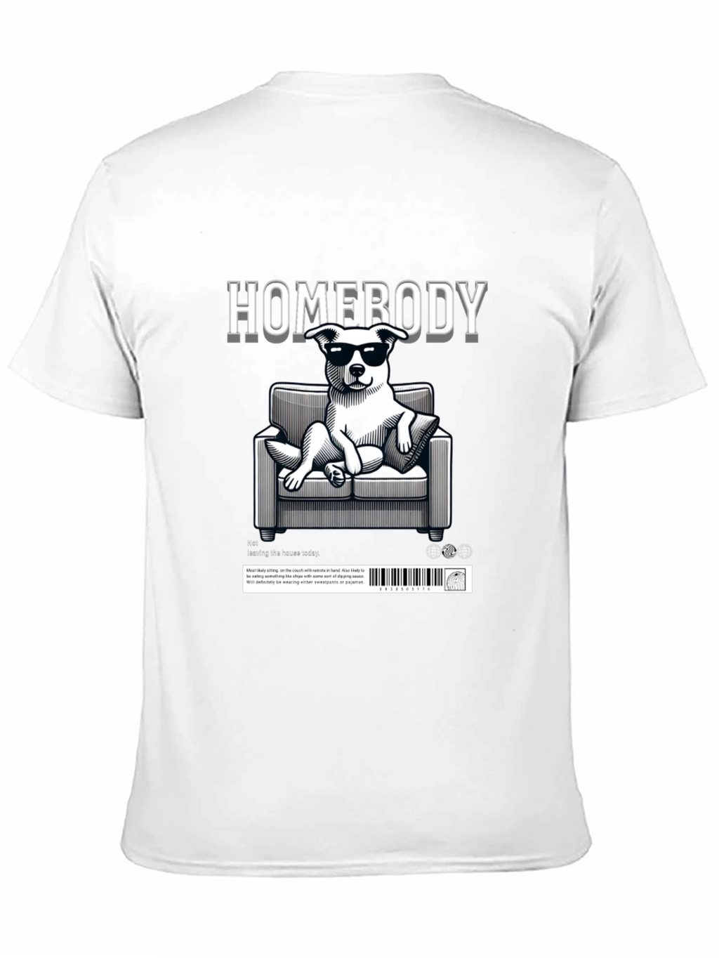 Homebody Dog Graphic Tee - Relaxed Fit