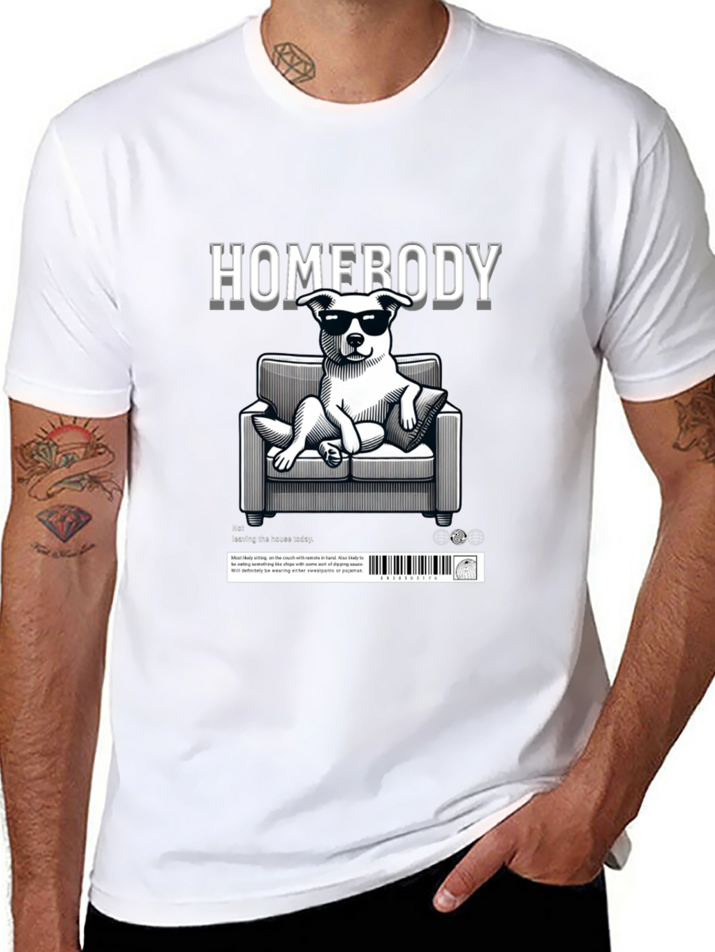 Homebody Dog Graphic Tee - Relaxed Fit