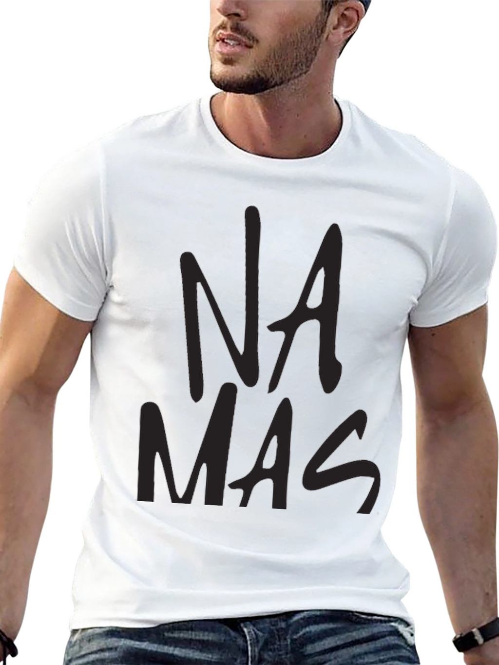 Na Mas Graphic Tee - Stylish Comfort
