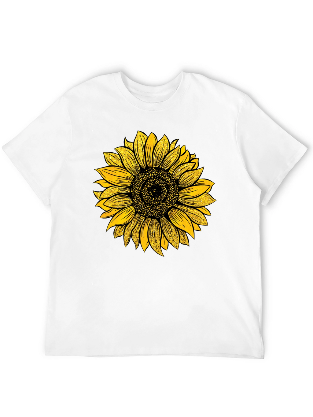 Sunflower Graphic T-Shirt - Black