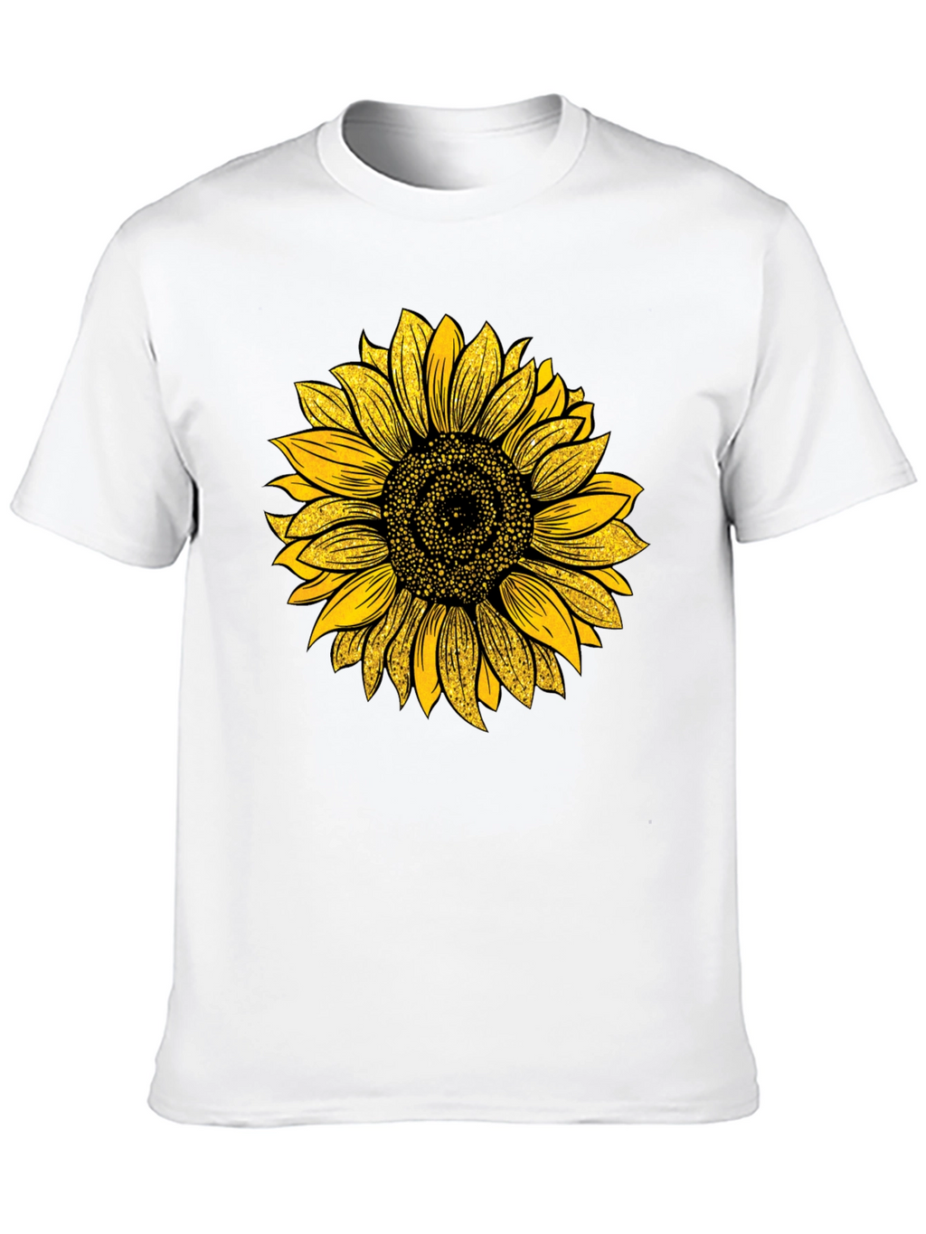 Sunflower Graphic T-Shirt - Black