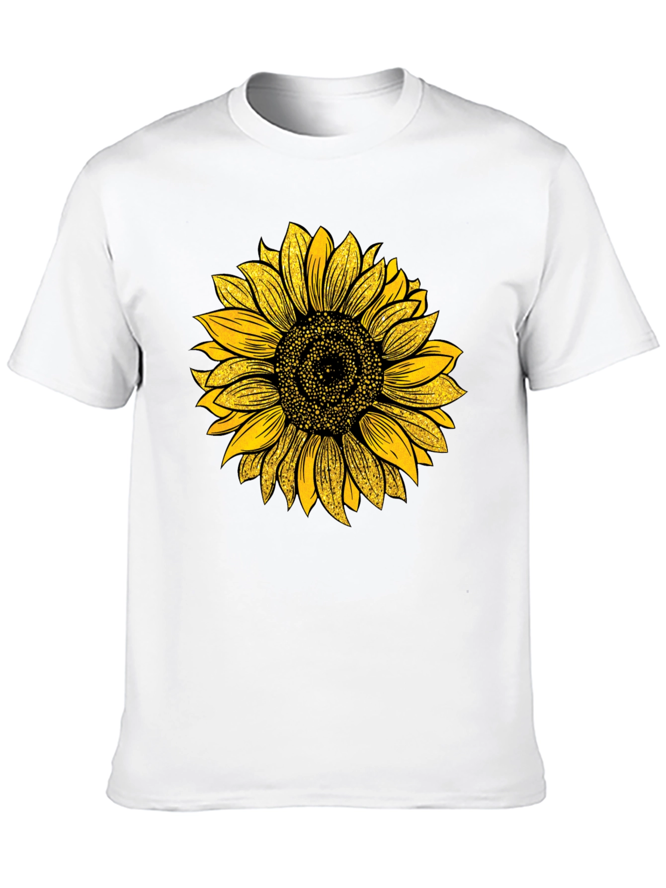 Sunflower Graphic T-Shirt - Black