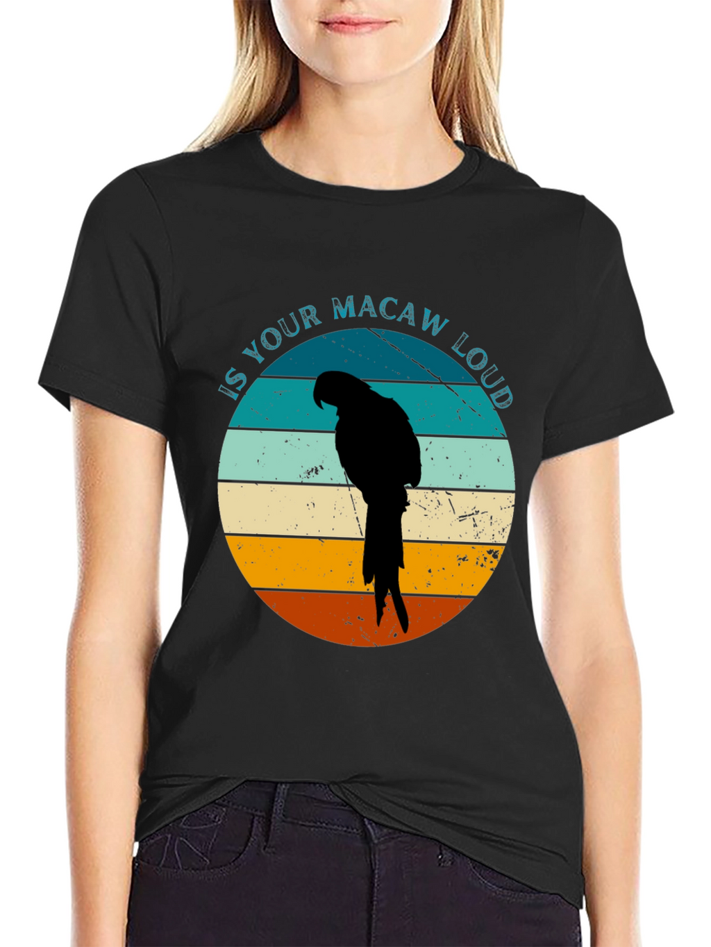 Is Your Macaw Loud? Novelty T-Shirt
