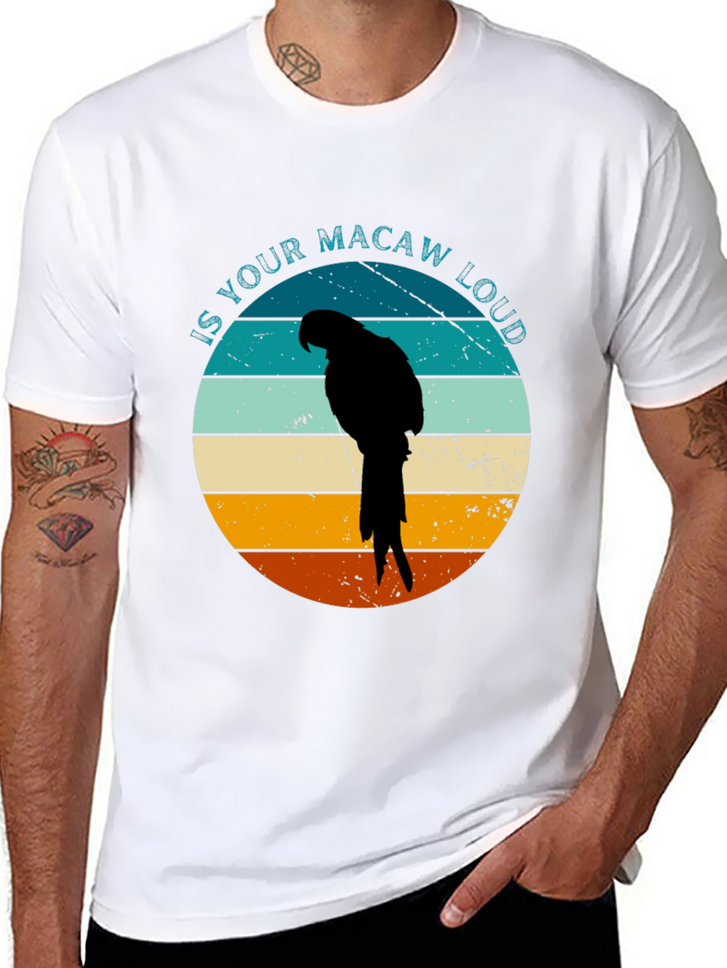 Is Your Macaw Loud? Novelty T-Shirt