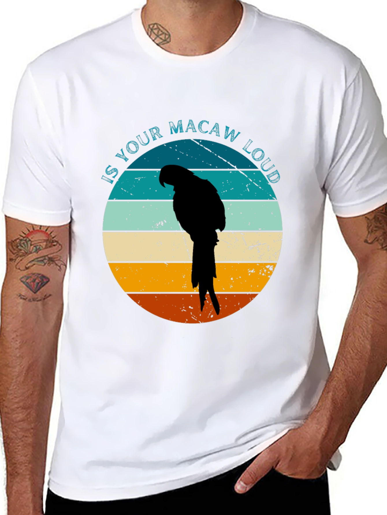 Is Your Macaw Loud? Novelty T-Shirt