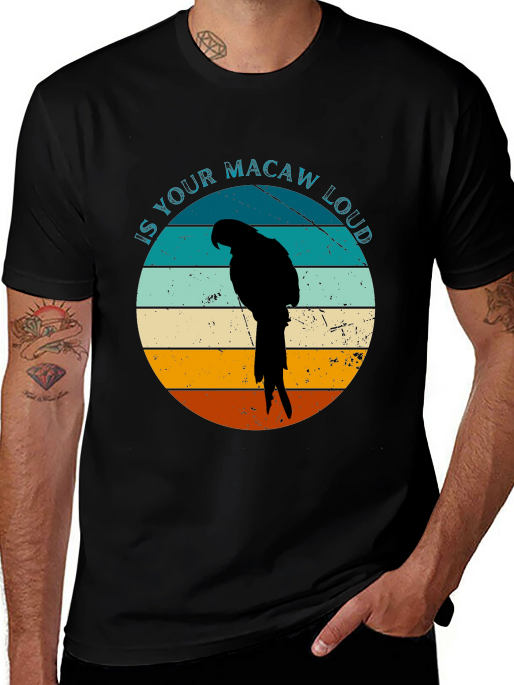Is Your Macaw Loud? Novelty T-Shirt