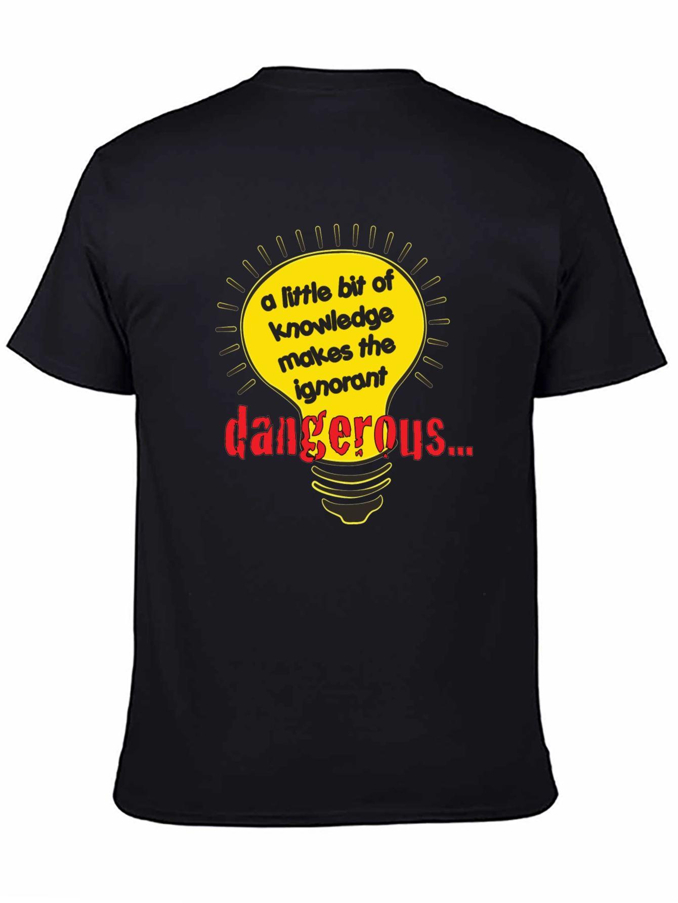 A Little Knowledge Makes the Ignorant Dangerous T-Shirt