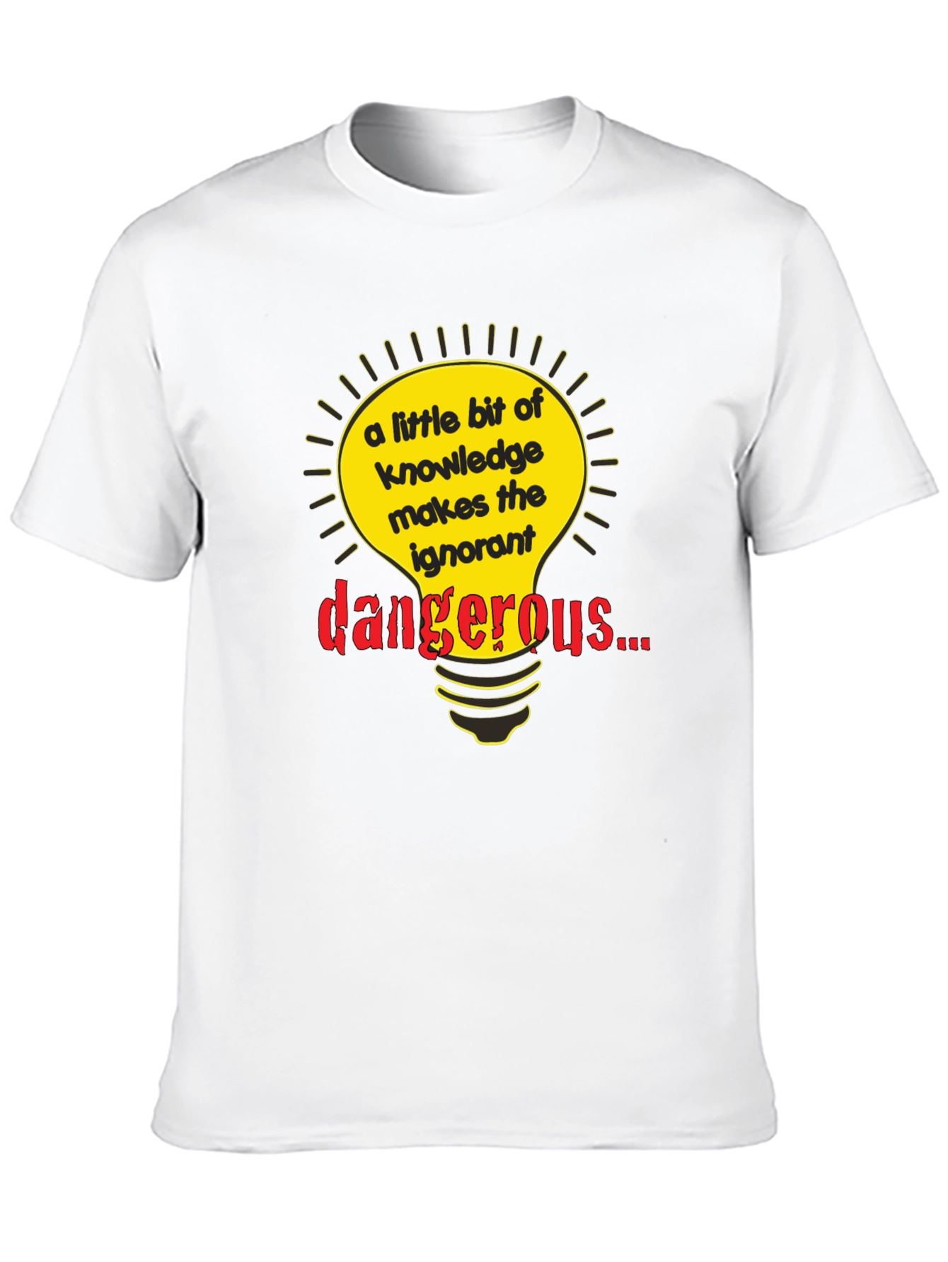 A Little Knowledge Makes the Ignorant Dangerous T-Shirt