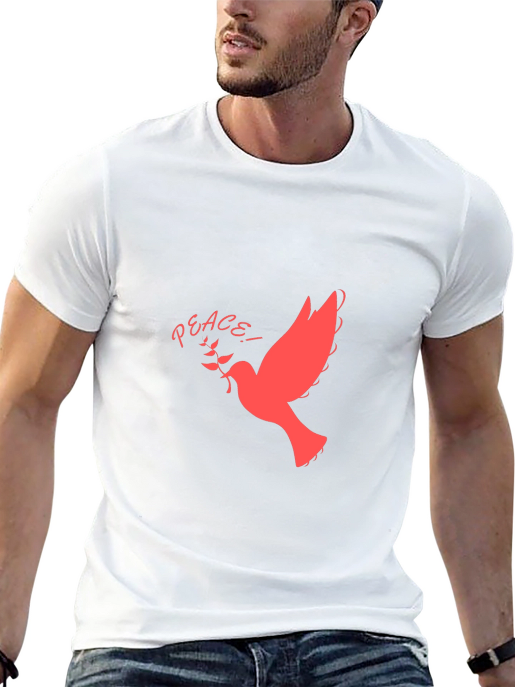 Peace Dove Graphic T-Shirt