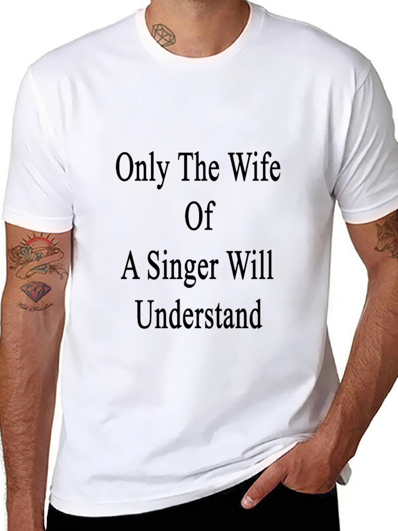 Only a Singers Wife T-Shirt