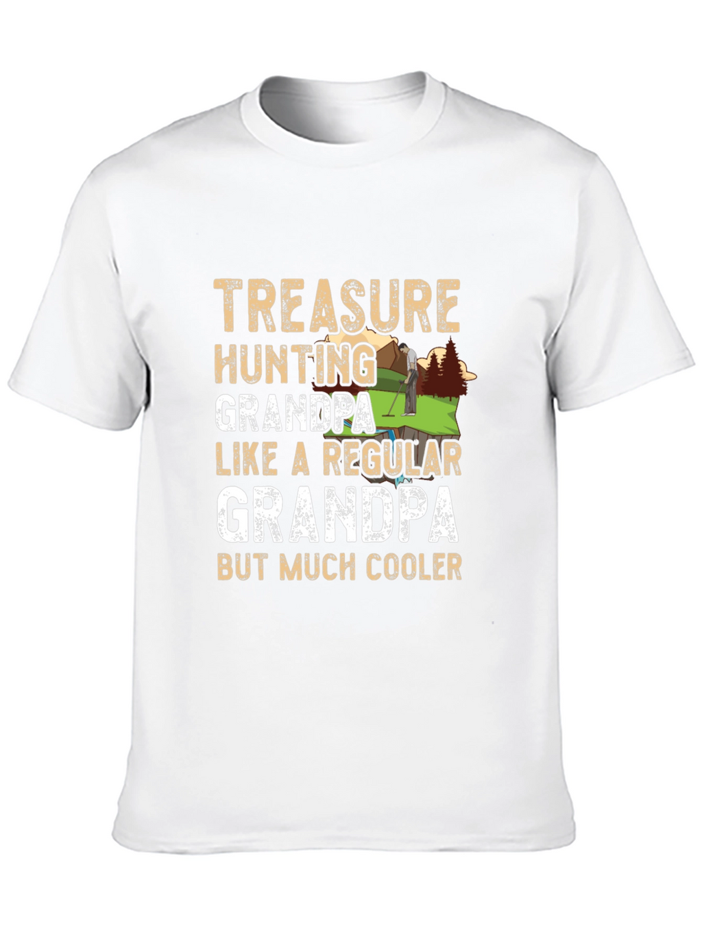 Treasure Hunting Grandpa T-Shirt