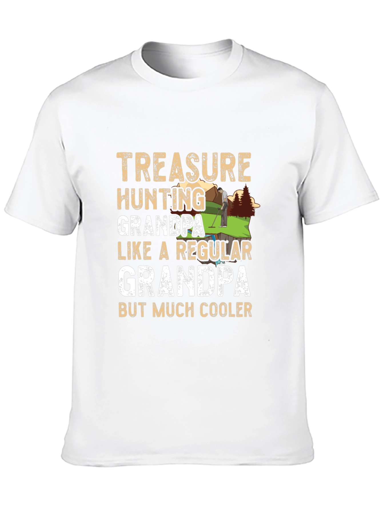 Treasure Hunting Grandpa T-Shirt