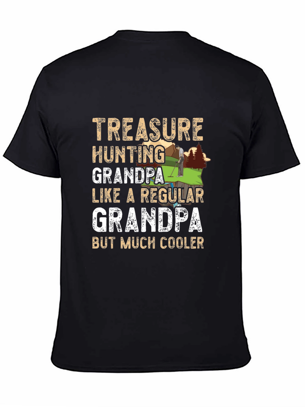Treasure Hunting Grandpa T-Shirt
