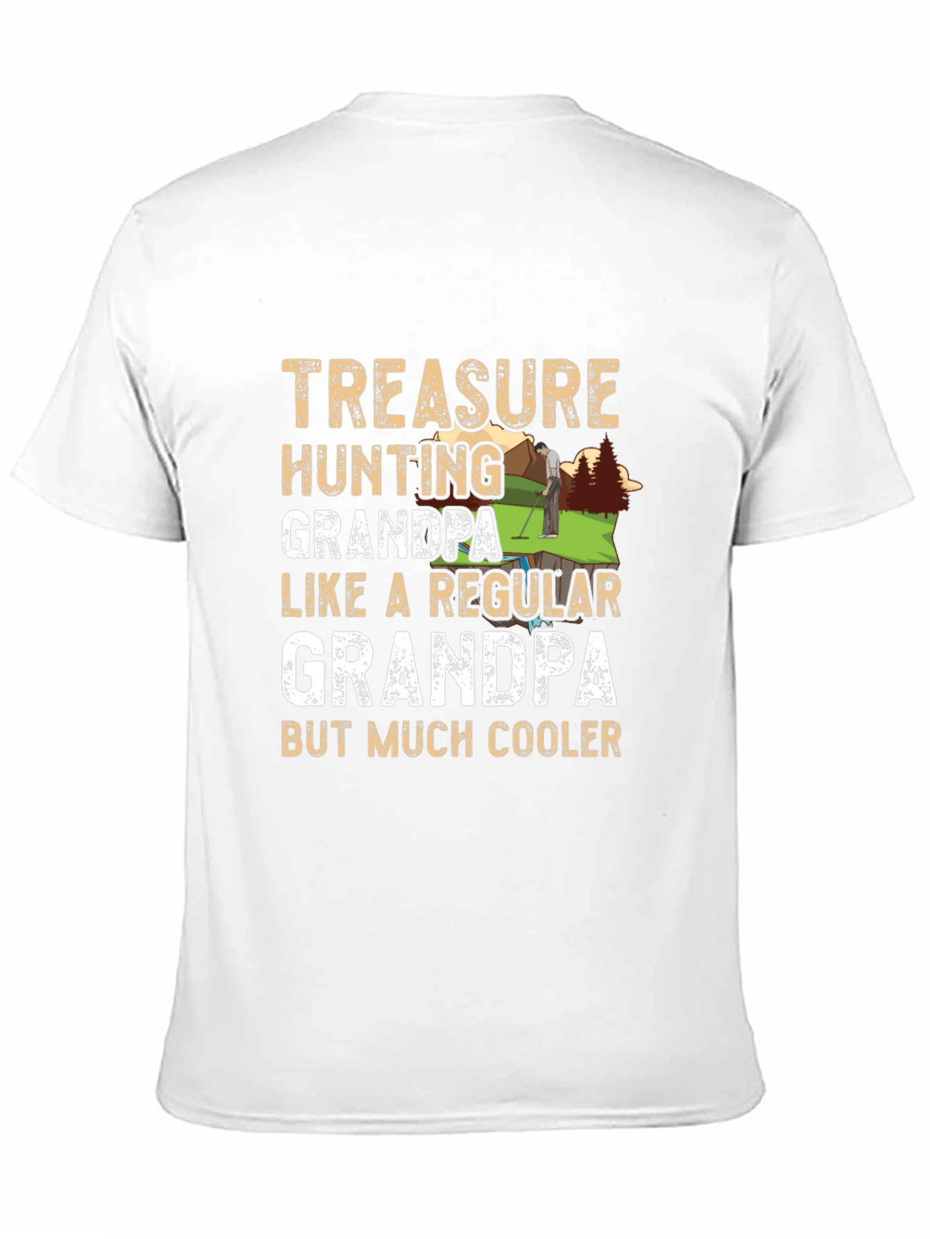 Treasure Hunting Grandpa T-Shirt