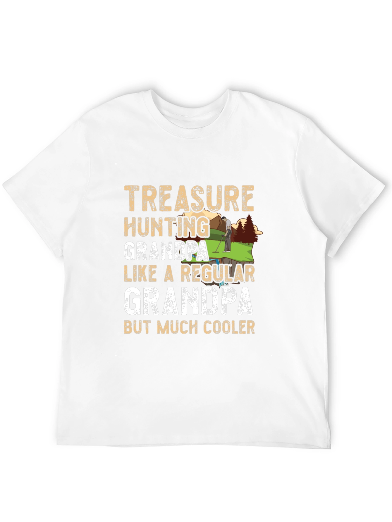 Treasure Hunting Grandpa T-Shirt