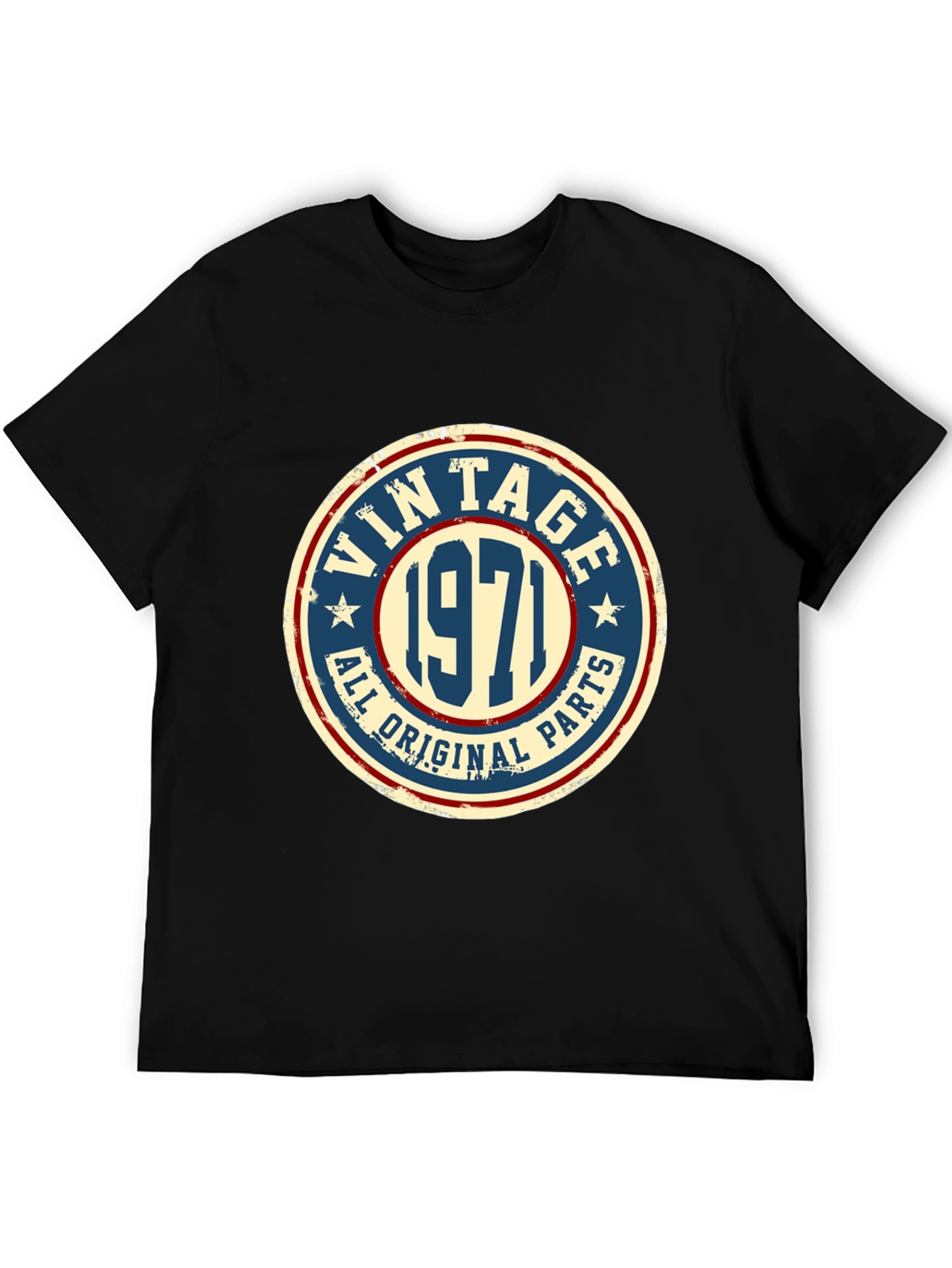 Vintage 1971 All Original Parts Graphic T-Shirt