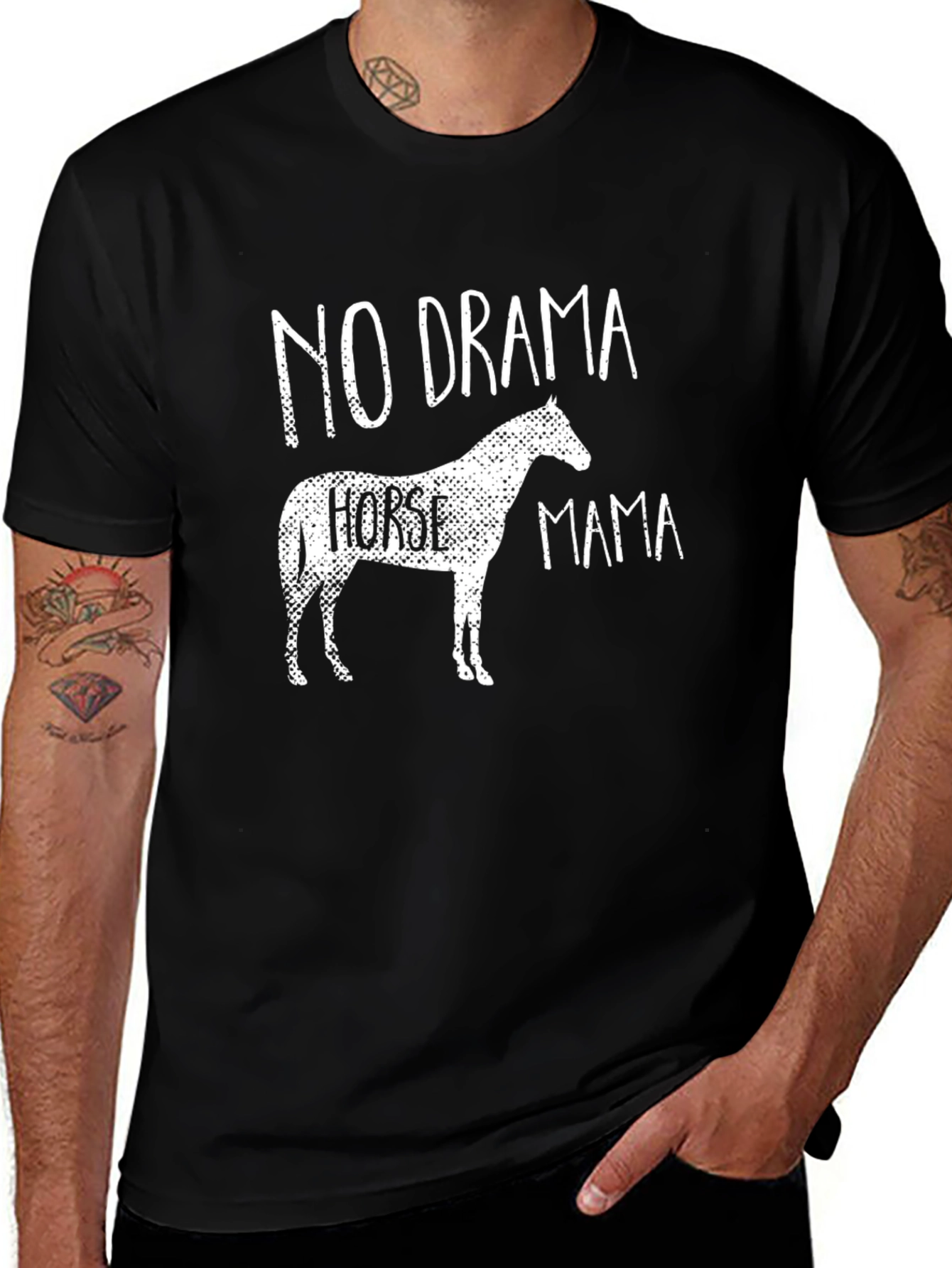 No Drama Horse Mama T-Shirt
