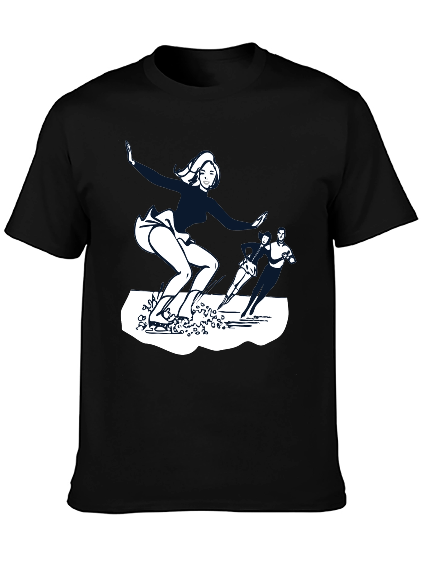 Skating Tee: Cool Graphic Print