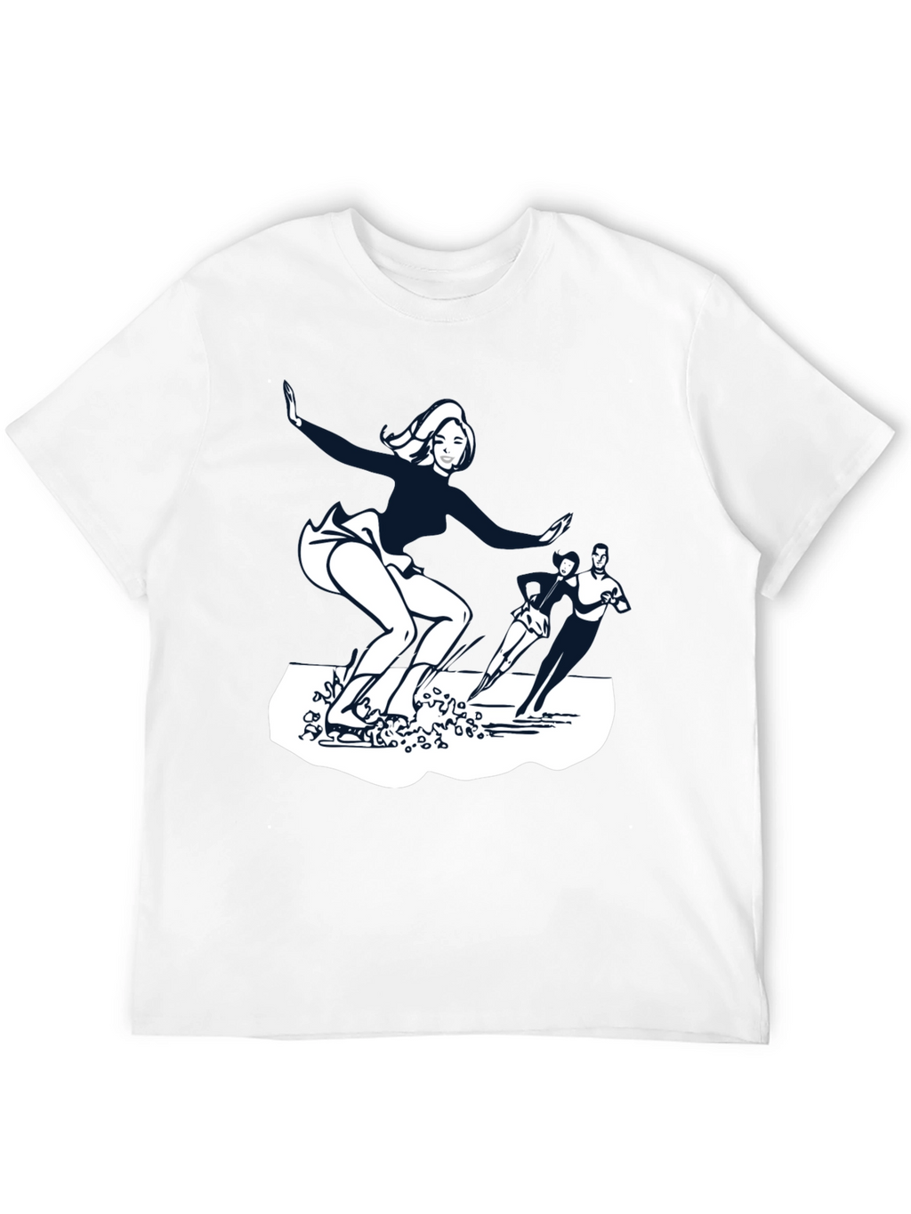 Skating Tee: Cool Graphic Print