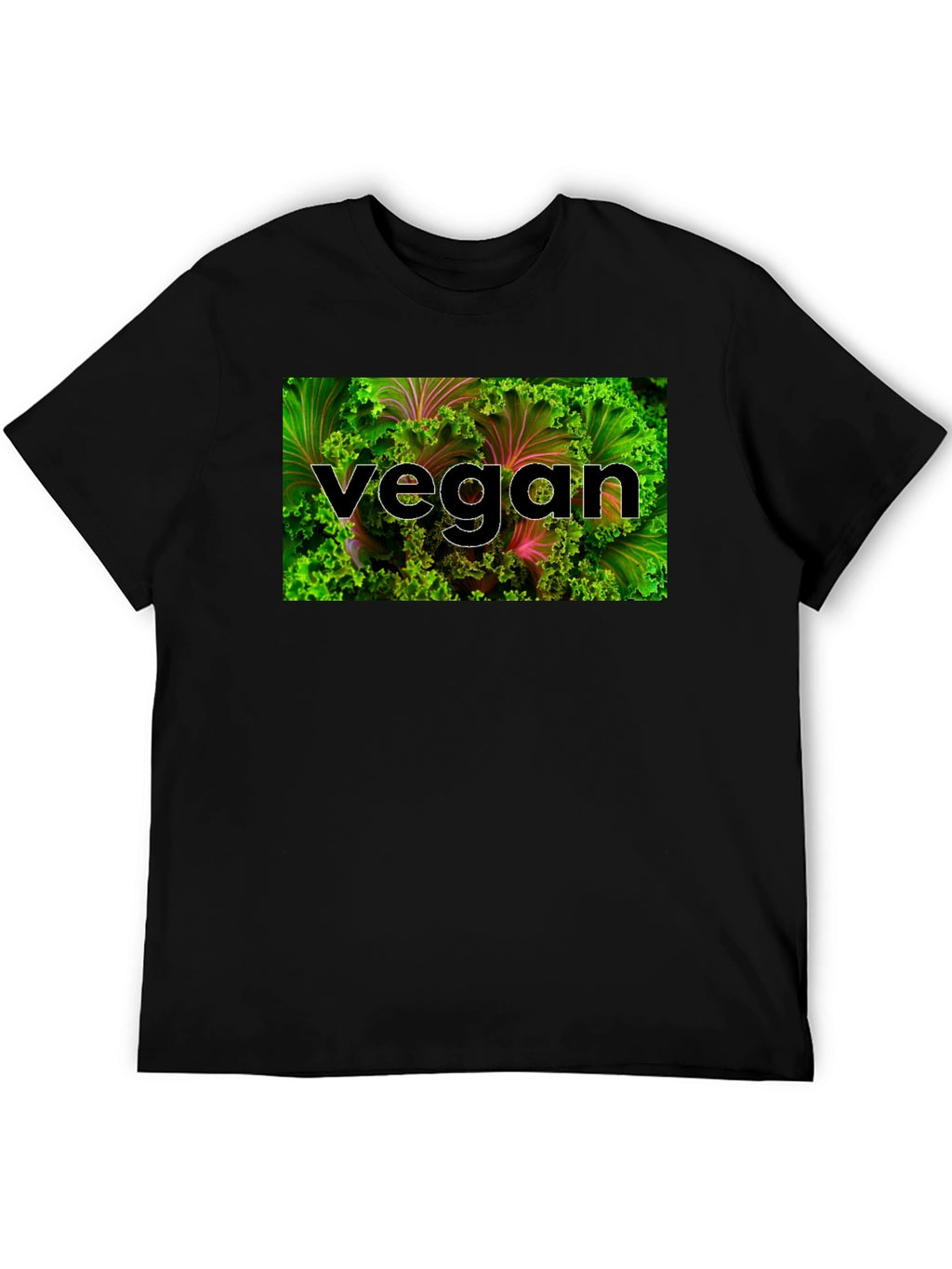 Vegan Lettuce Graphic T-Shirt - Organic & Stylish