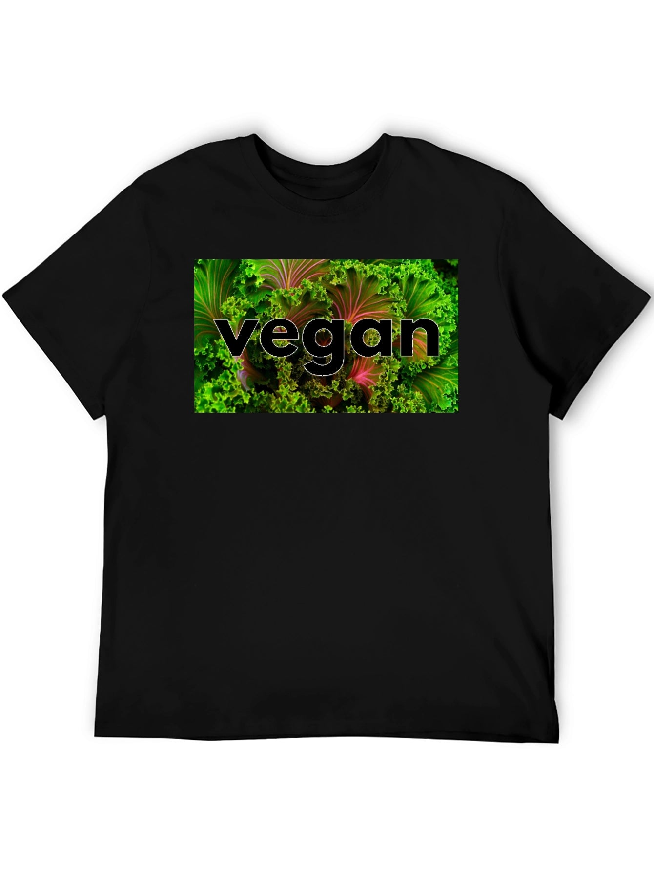 Vegan Lettuce Graphic T-Shirt - Organic & Stylish