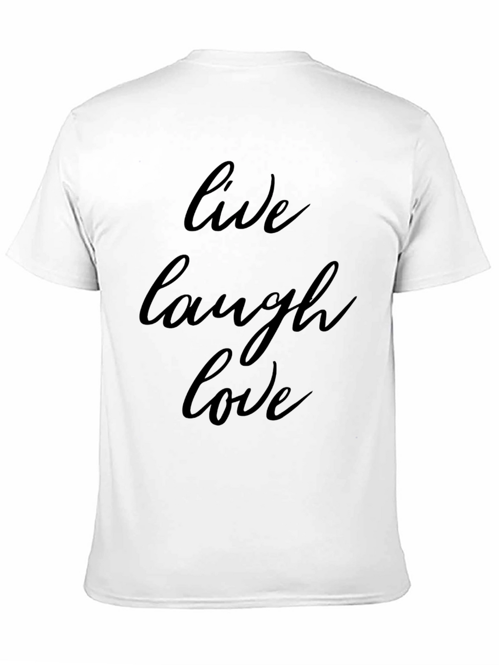 Live Laugh Love Black T-Shirt