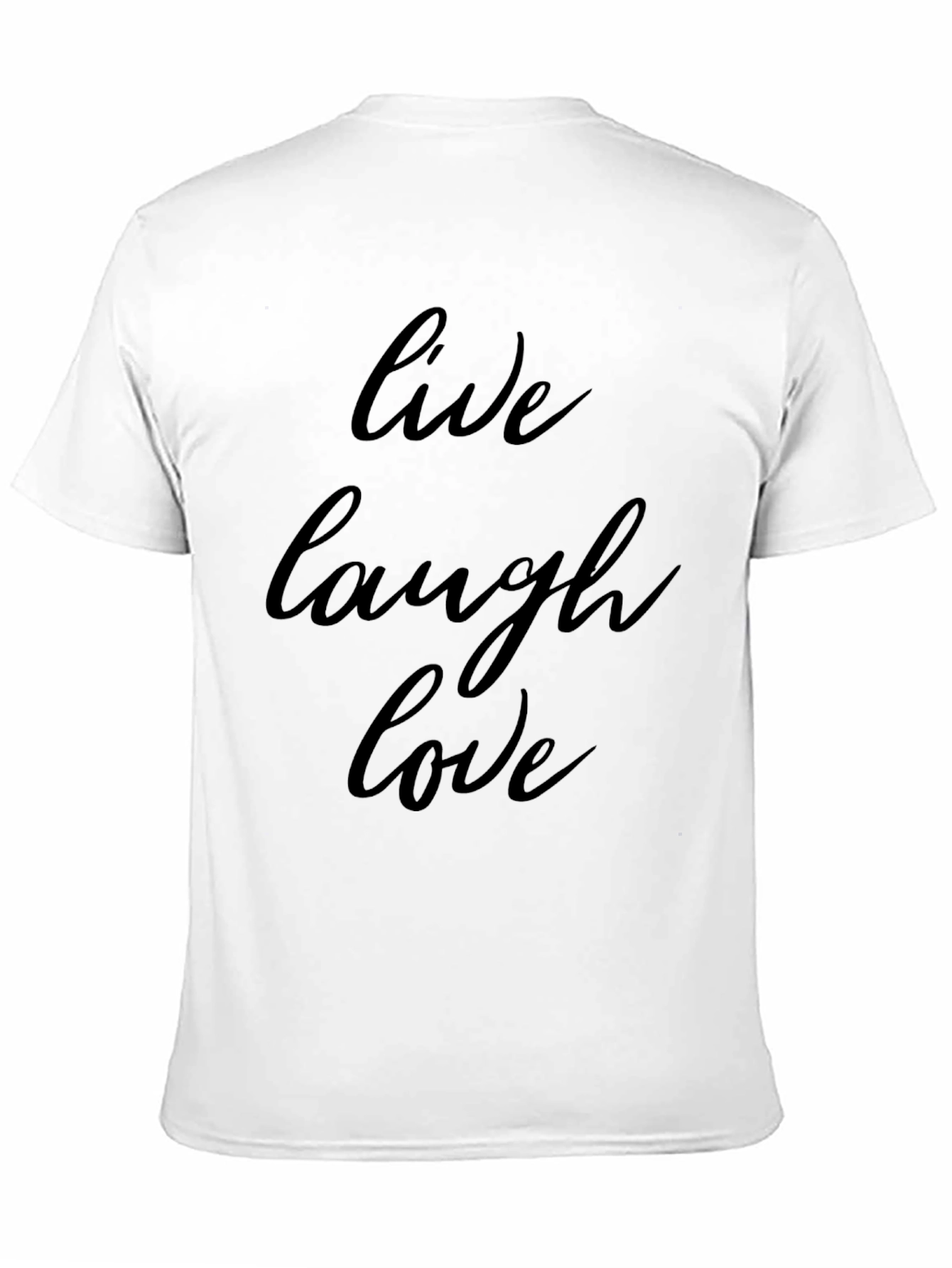 Live Laugh Love Black T-Shirt