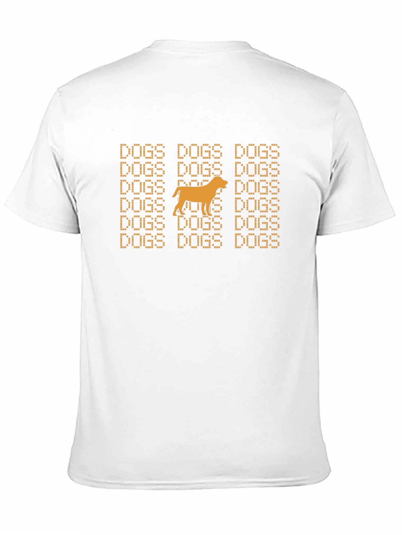 Dogs Graphic Tee - Black Crewneck T-Shirt