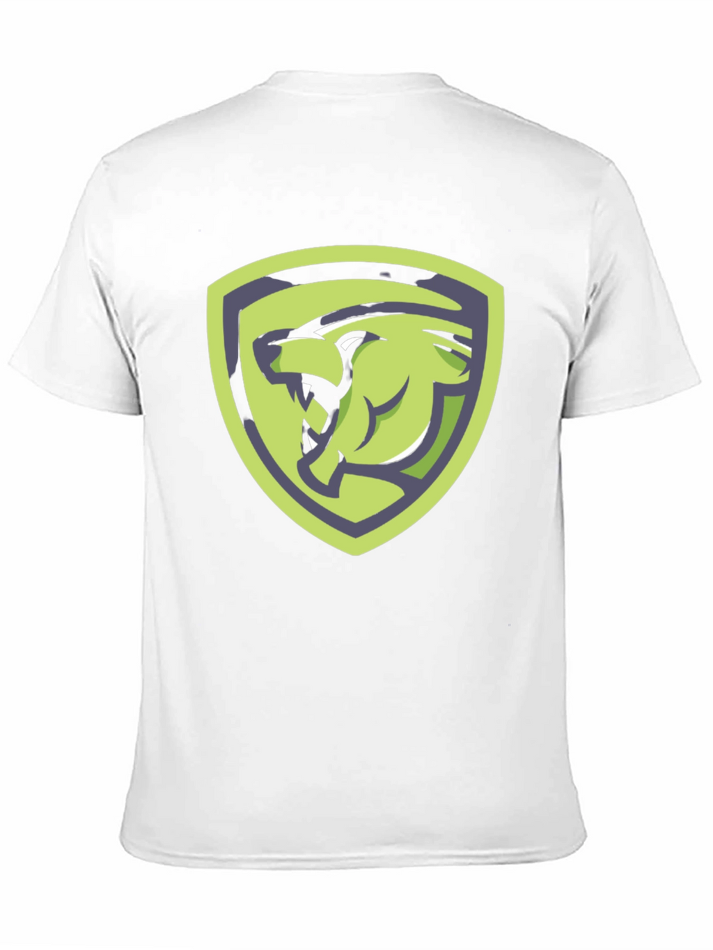 Bear Shield Graphic T-Shirt - Black Cotton Tee