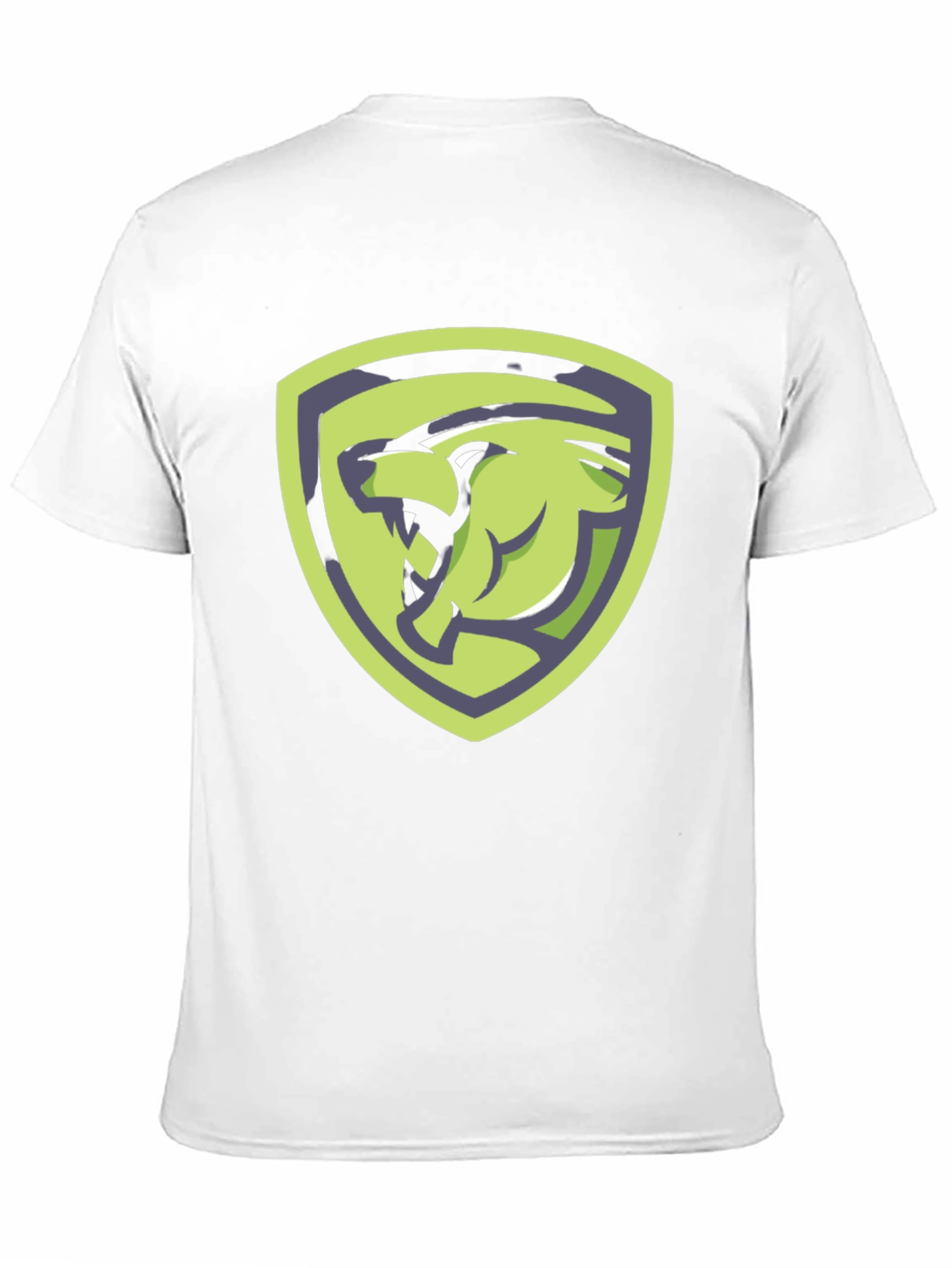 Bear Shield Graphic T-Shirt - Black Cotton Tee