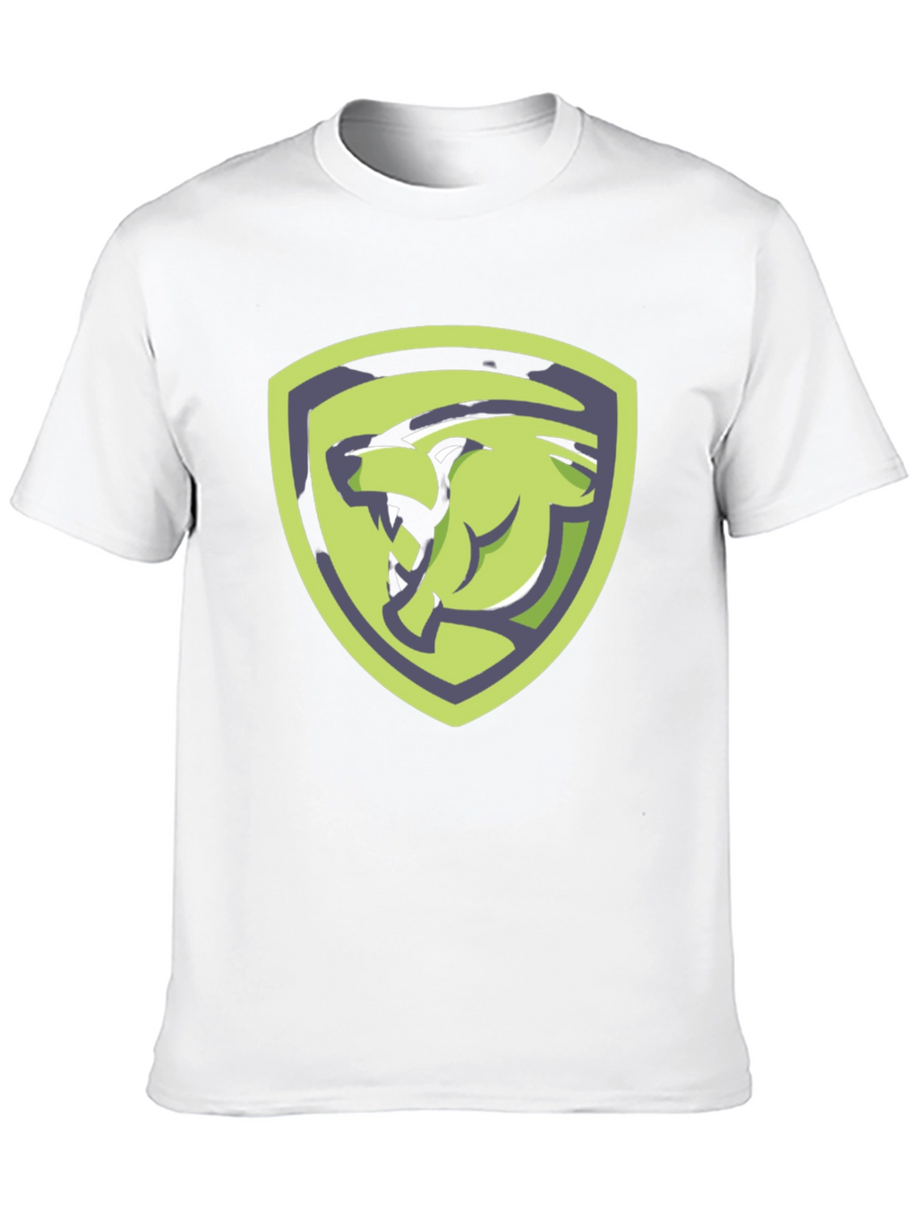 Bear Shield Graphic T-Shirt - Black Cotton Tee