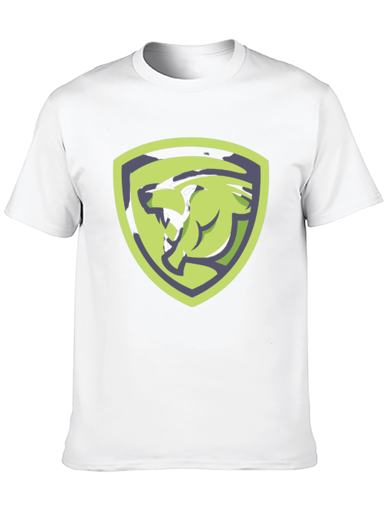 Bear Shield Graphic T-Shirt - Black Cotton Tee