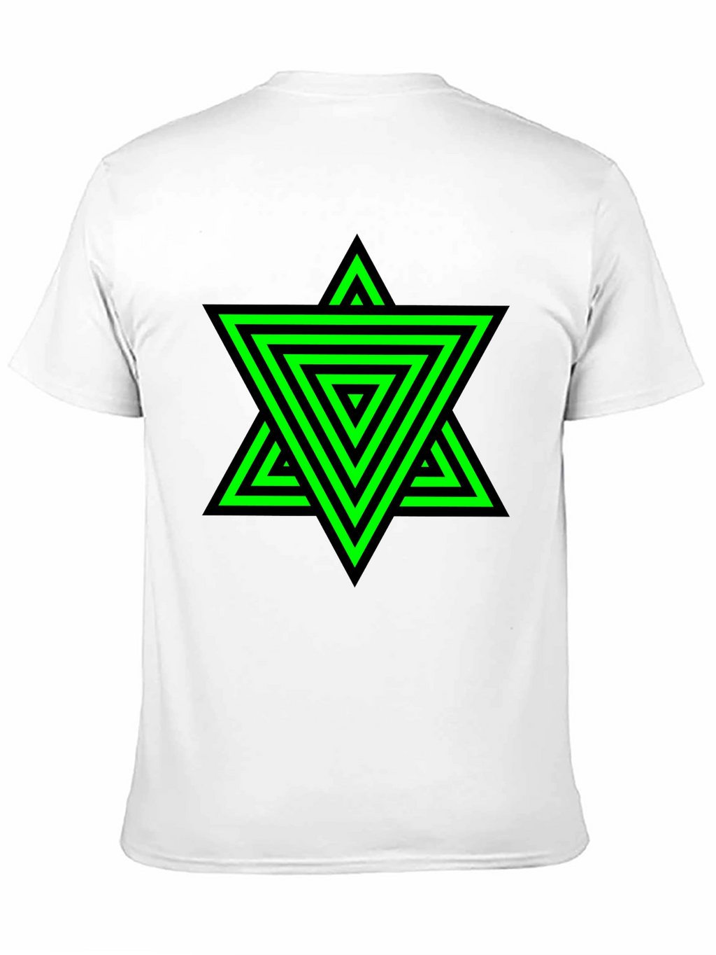 Geometric Star Graphic T-Shirt