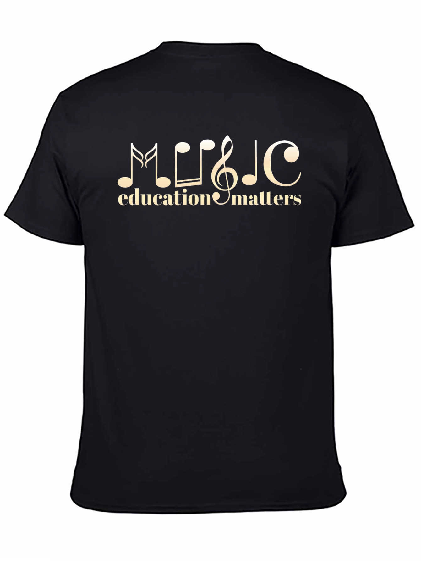 Music Education Matters Black T-Shirt