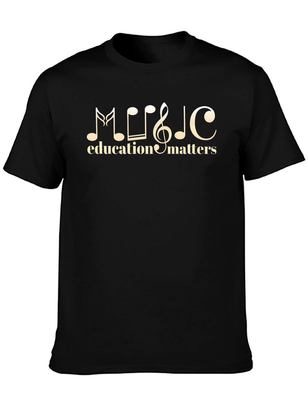 Music Education Matters Black T-Shirt